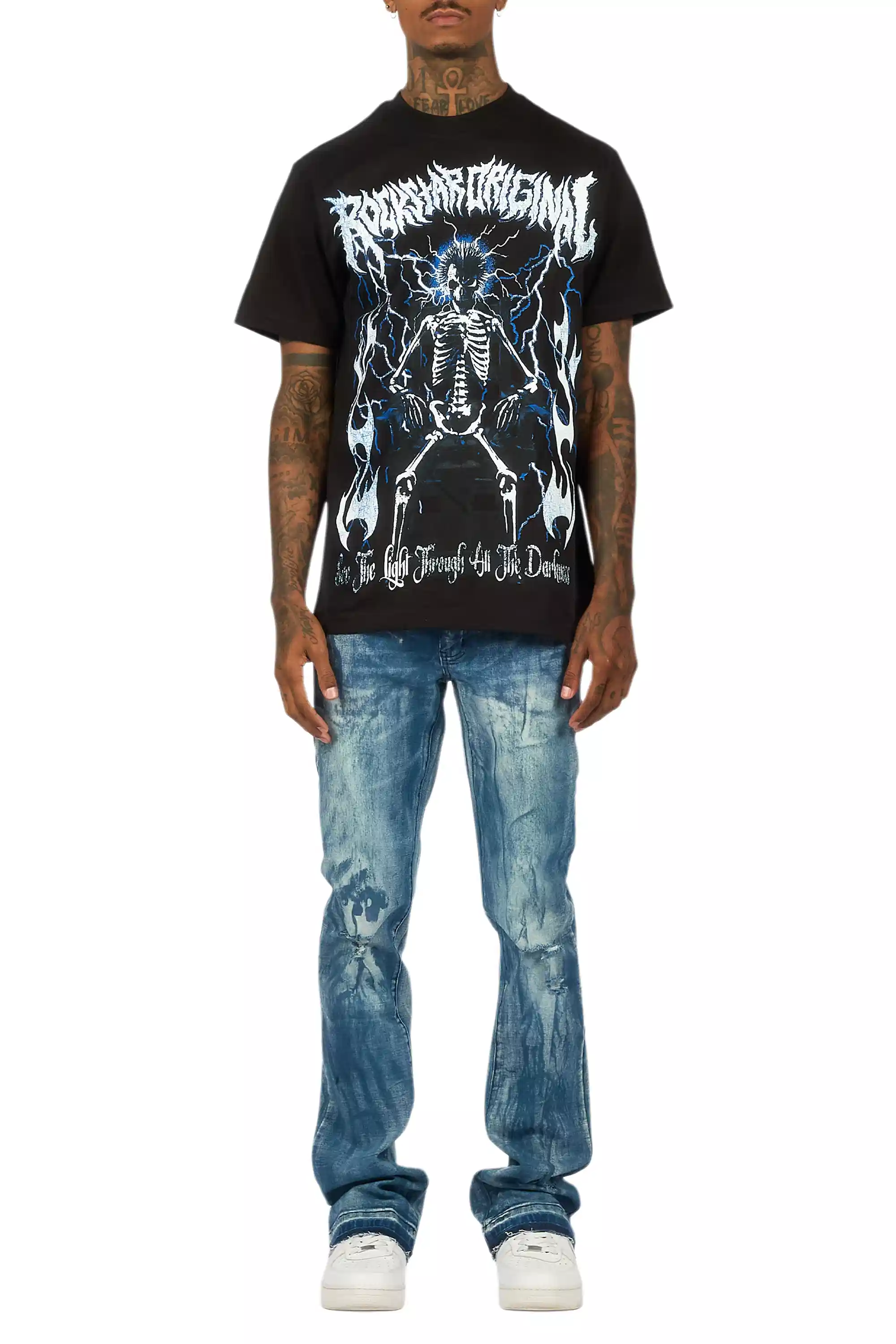 10094-inkspill-blue-oil-wash-stacked-flare-jean-11.webp Inkspill Blue Oil Wash Stacked Flare Jean