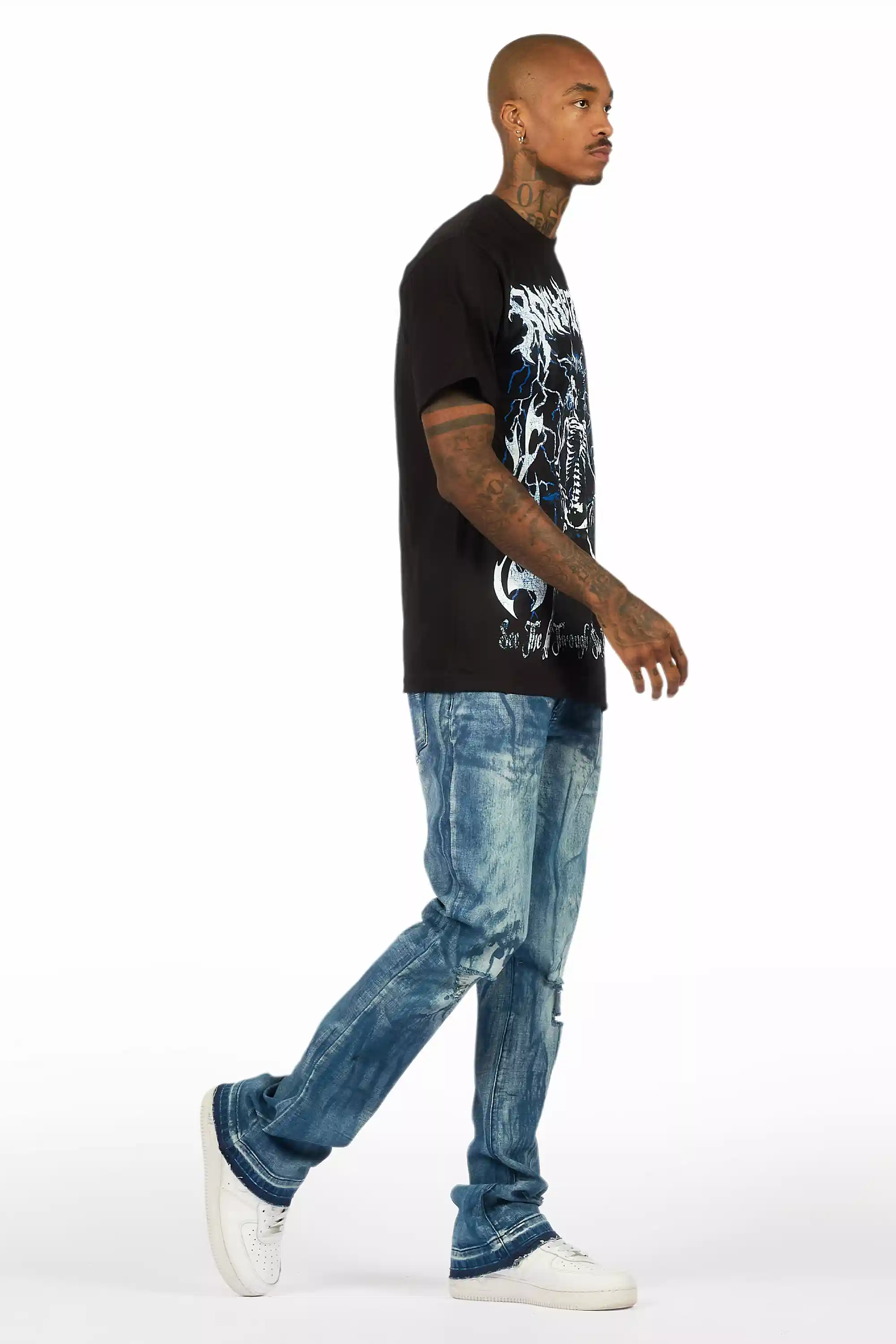 10094-inkspill-blue-oil-wash-stacked-flare-jean-4.webp Inkspill Blue Oil Wash Stacked Flare Jean