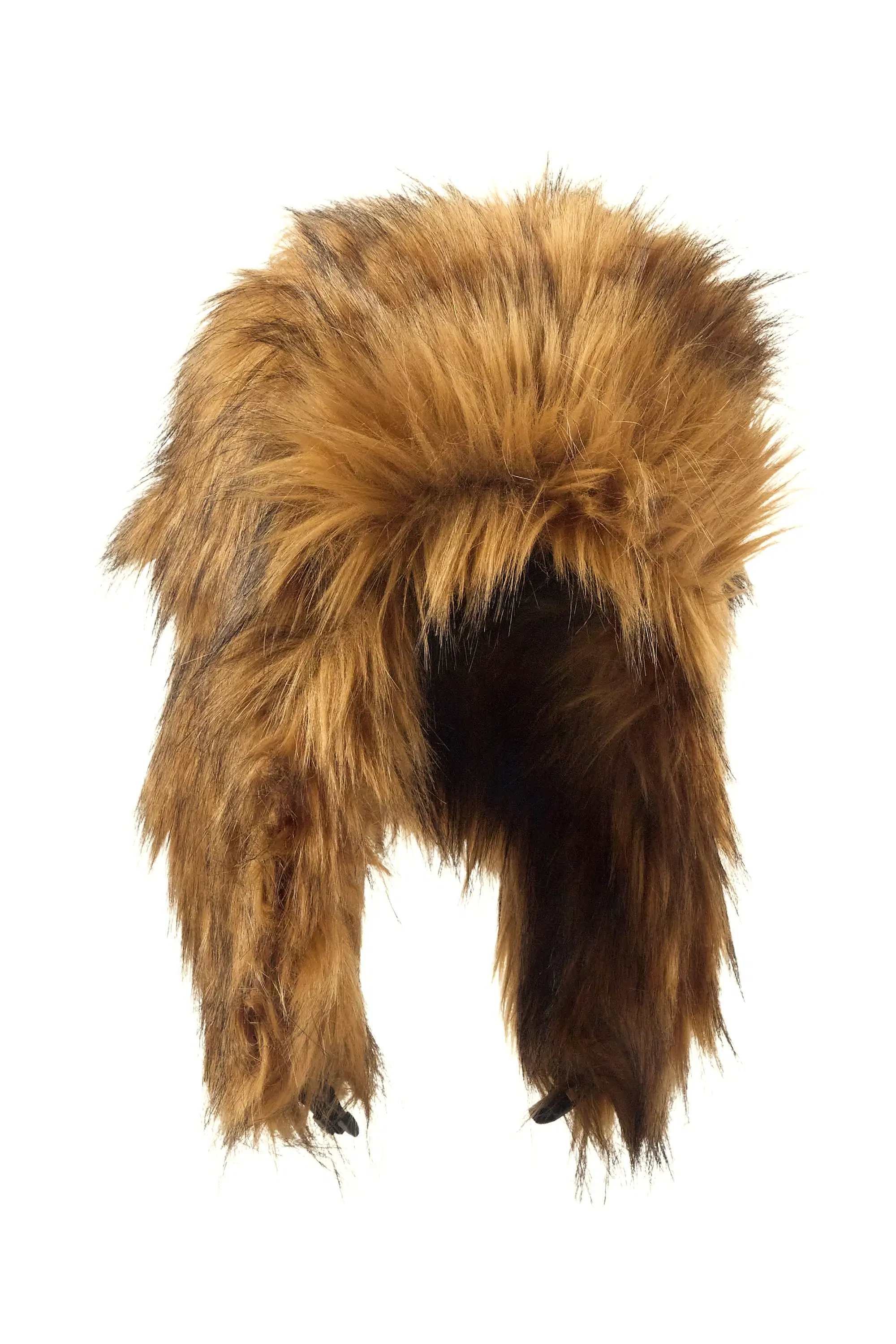 Trapper Hat Brown Faux Fur