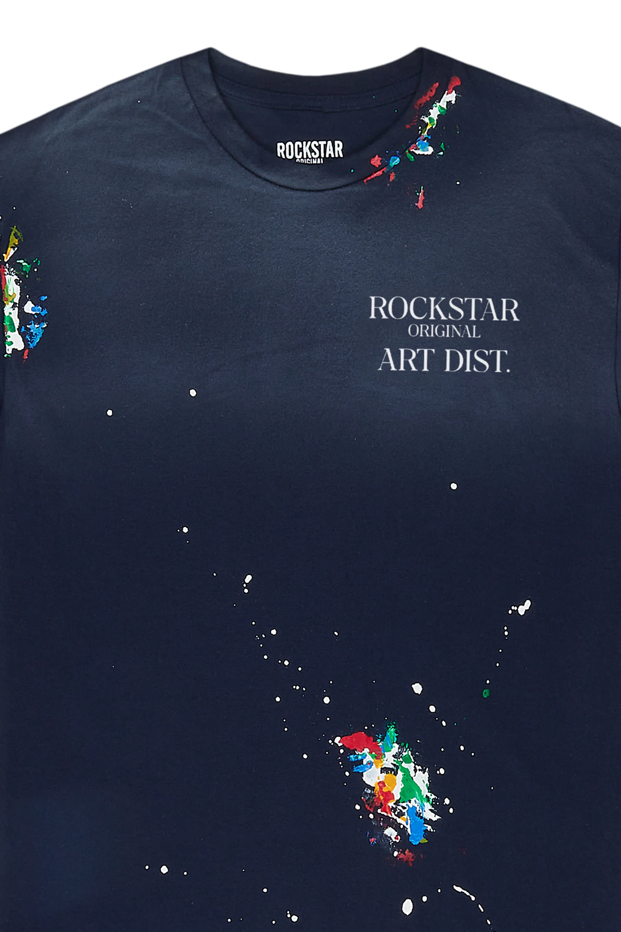 Palmer Navy Graphic T-Shirt