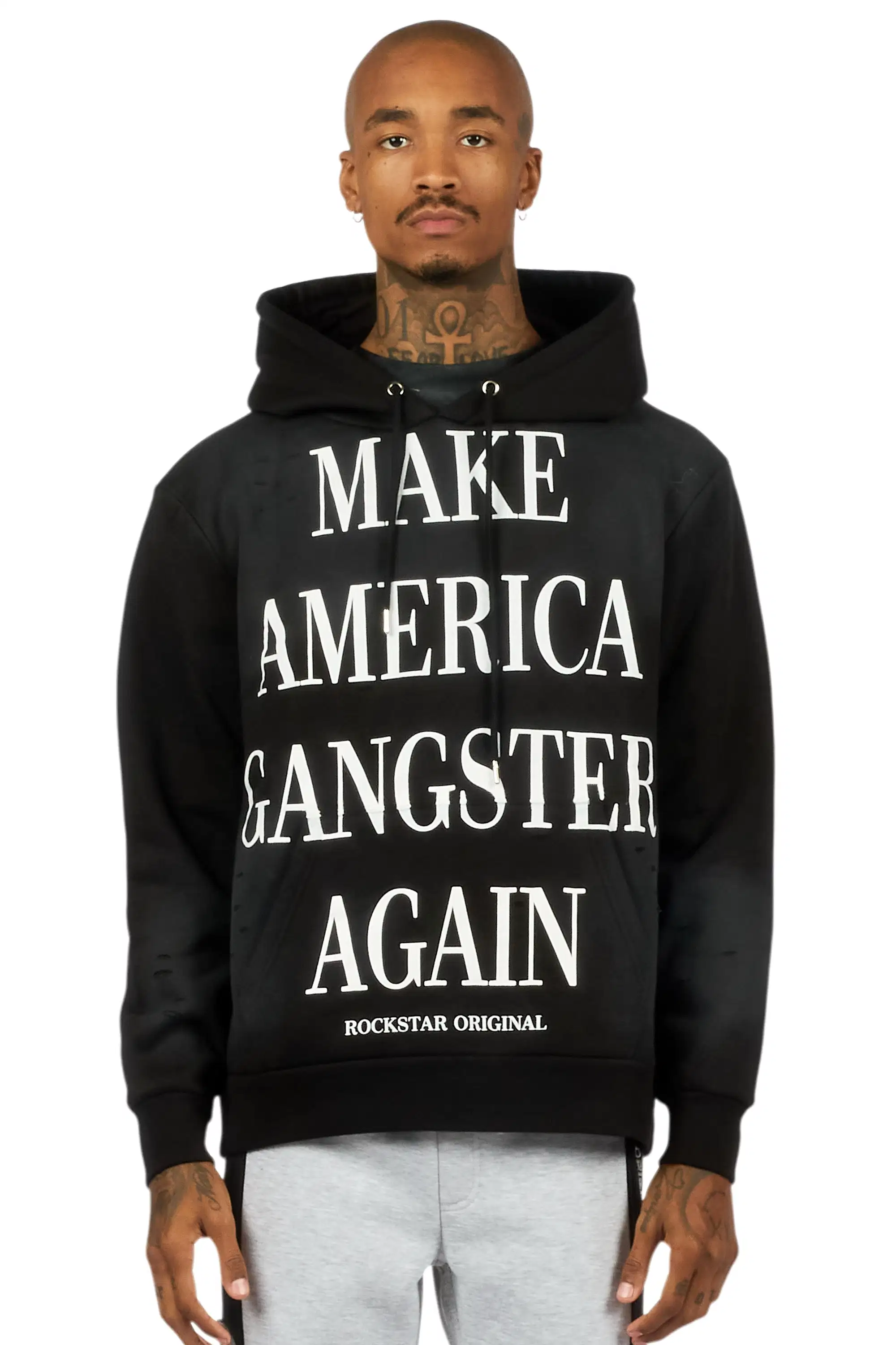 Drake Black Graphic Hoodie