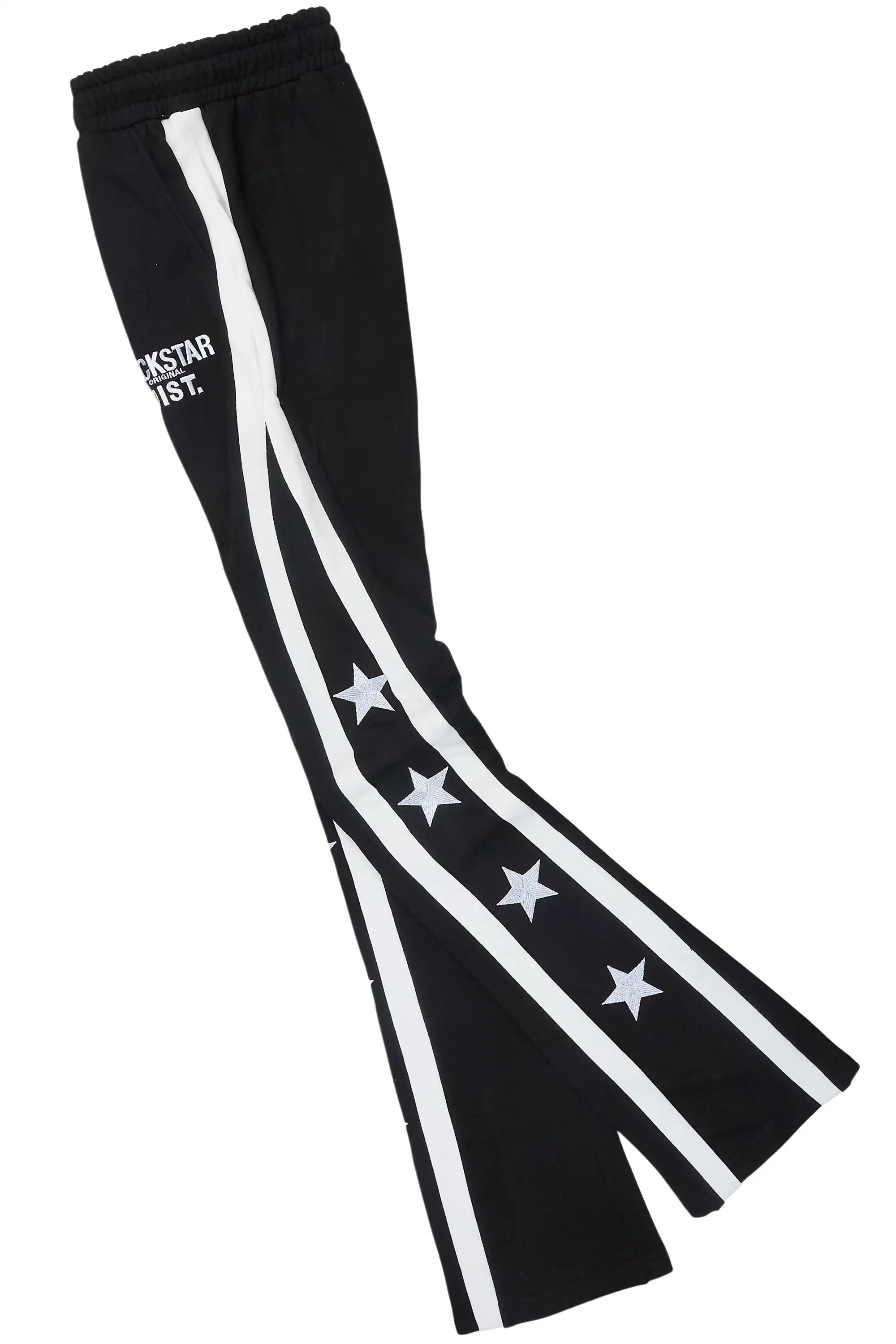 10538-arkady-black-stacked-flare-pant-7.webp Arkady Black Stacked Flare Pant