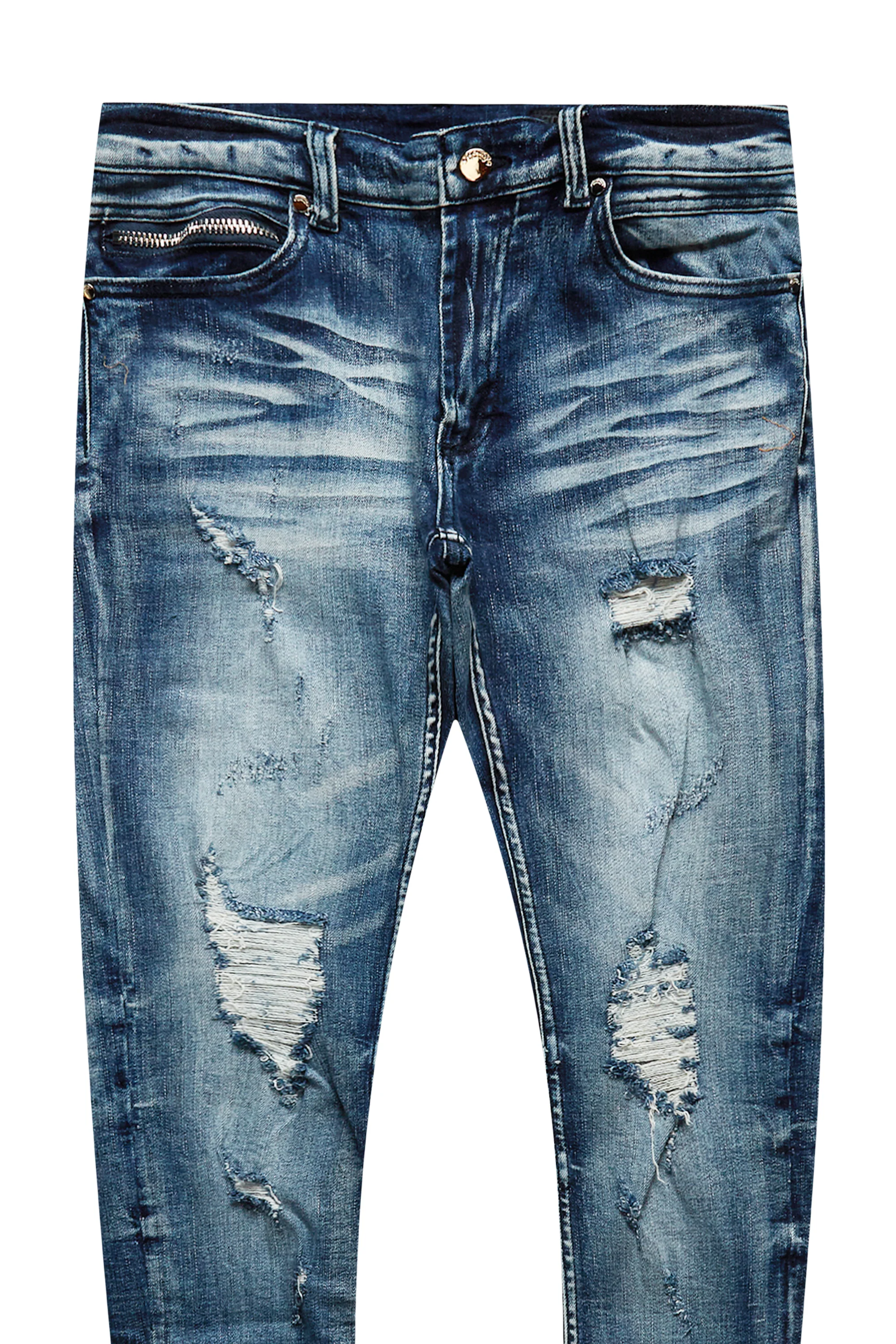 10894-jaymes-dark-blue-stacked-flare-jean-10.webp Jaymes Dark Blue Stacked Flare Jean