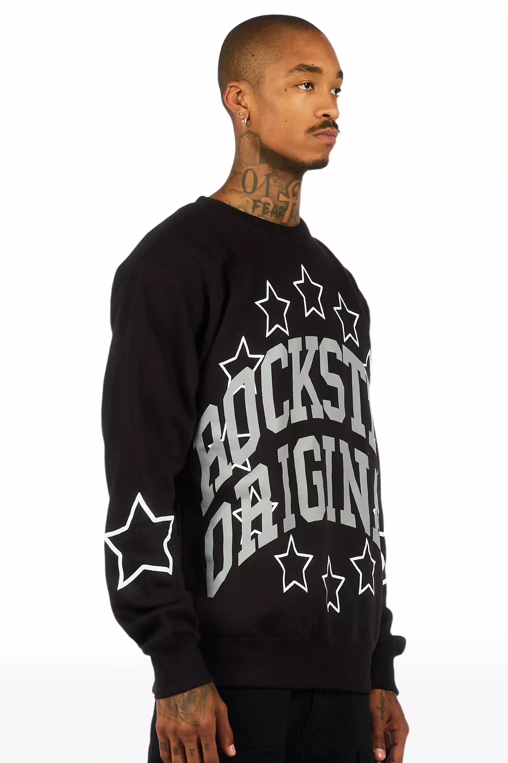 11002-boe-black-graphic-crewneck-sweatshirt-4.webp Boe Black Graphic Crewneck Sweatshirt