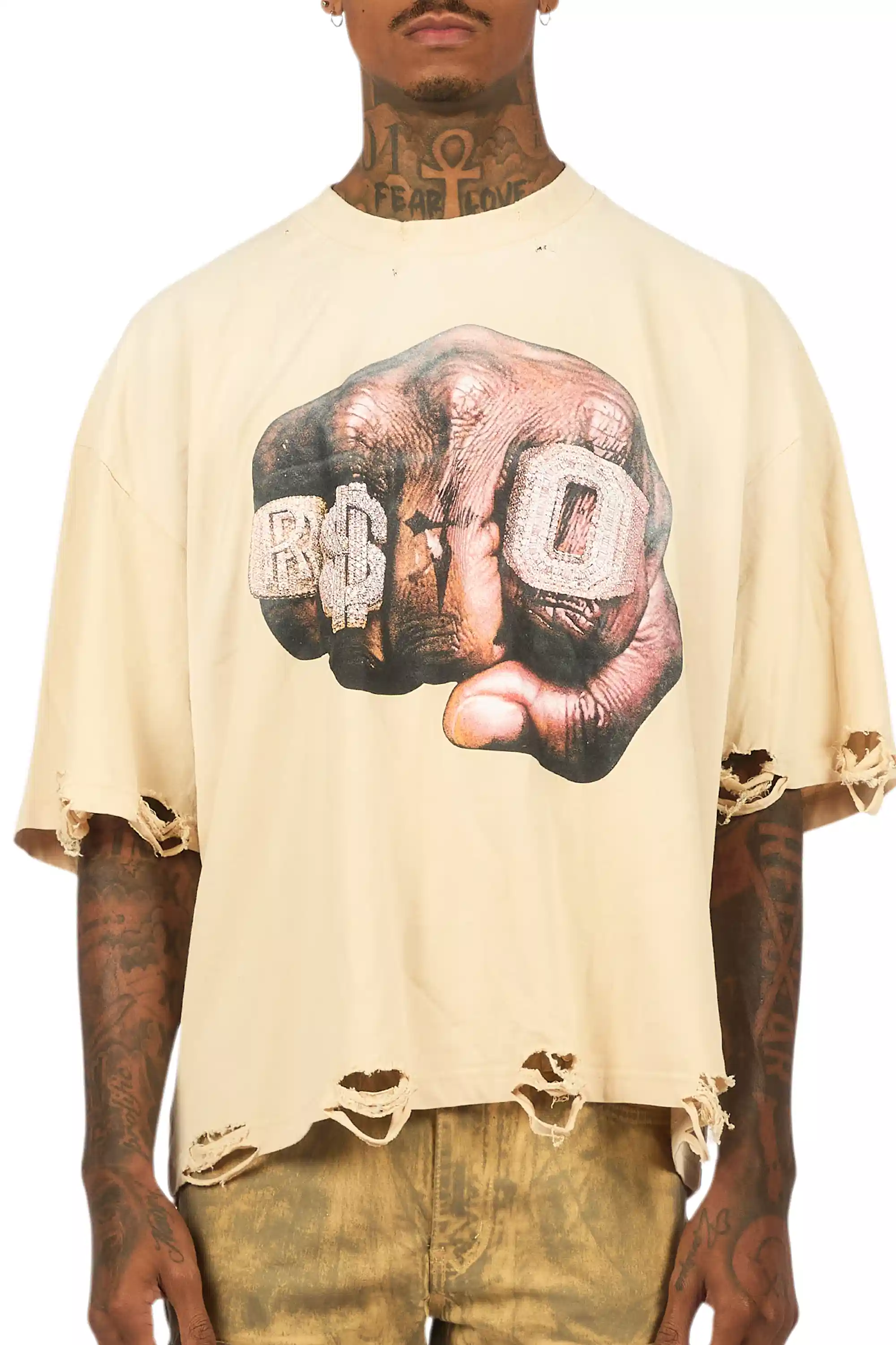11009-janus-beige-boxy-crop-t-shirt-6.webp Janus Beige Boxy Crop T-Shirt