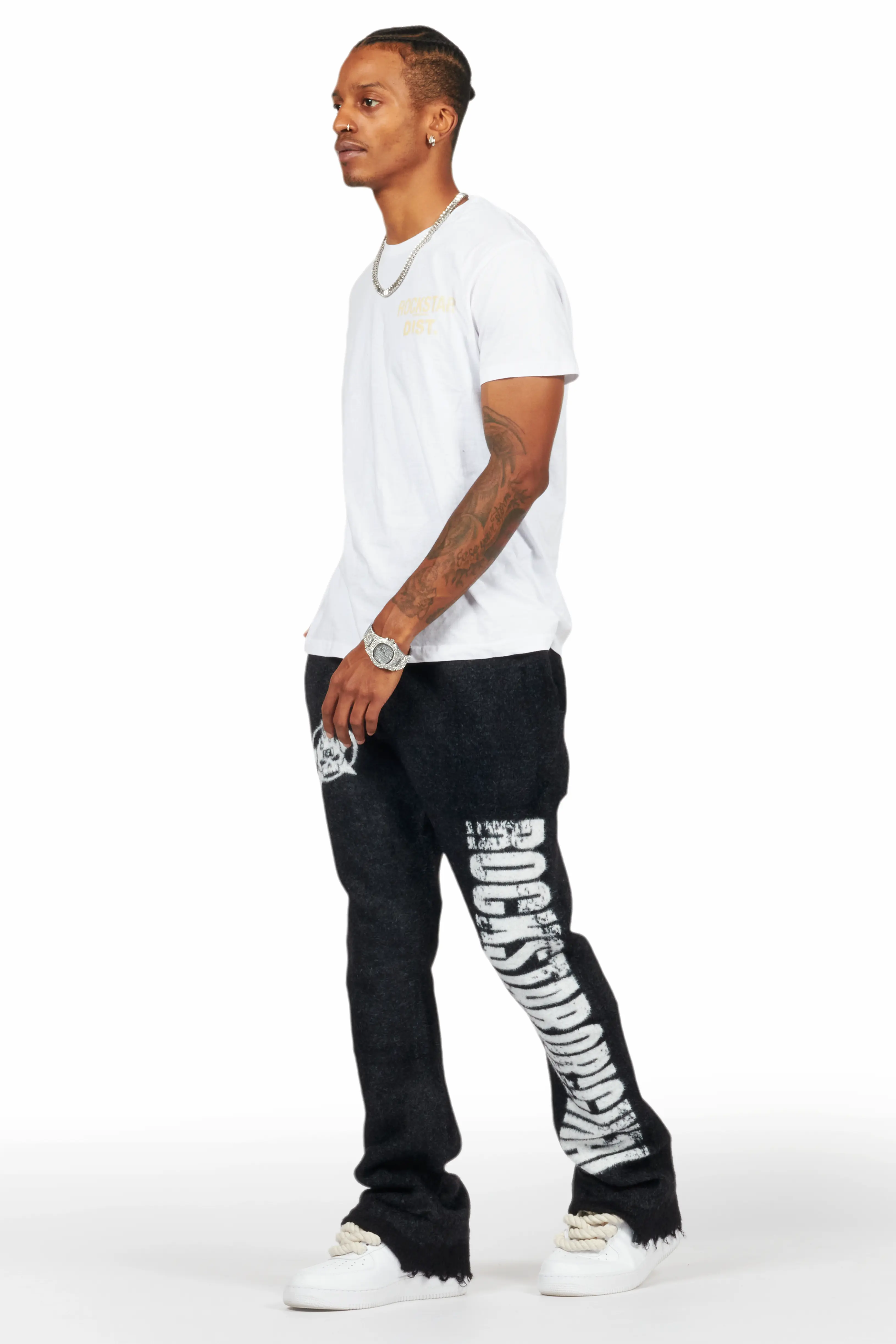 11025-keve-black-knitted-mohair-flare-sweat-pant-7.webp Keve Black Knitted Mohair Flare Sweat Pant