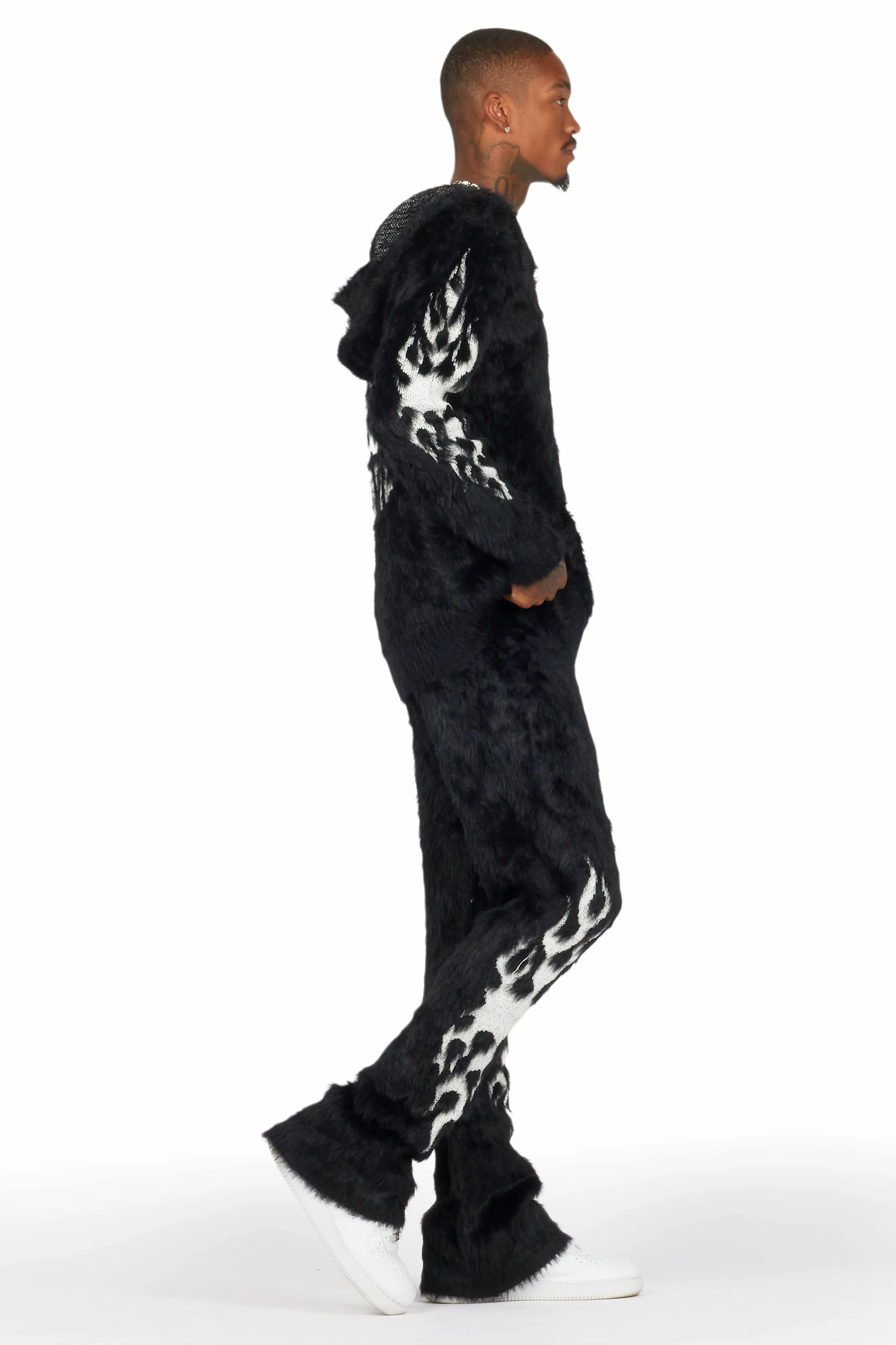11080-toshio-black-stacked-flare-knitted-mohair-track-set-4.webp Toshio Black Stacked Flare Knitted Mohair Track Set