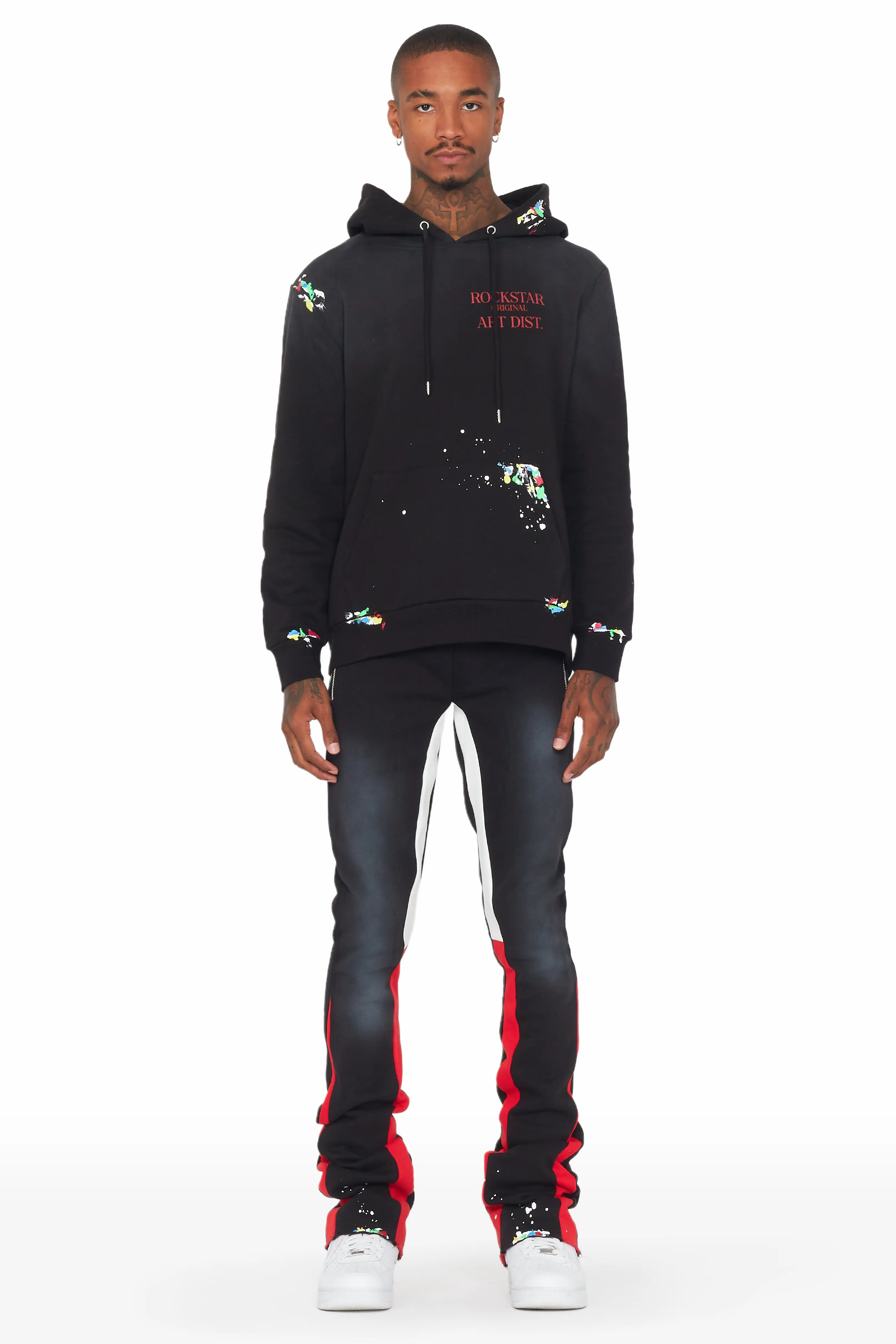 11142-rockstar-art-dist-black-red-hoodie-stacked-flare-pant-set-2.webp Rockstar Art Dist. Black/Red Hoodie/Stacked Flare Pant Set