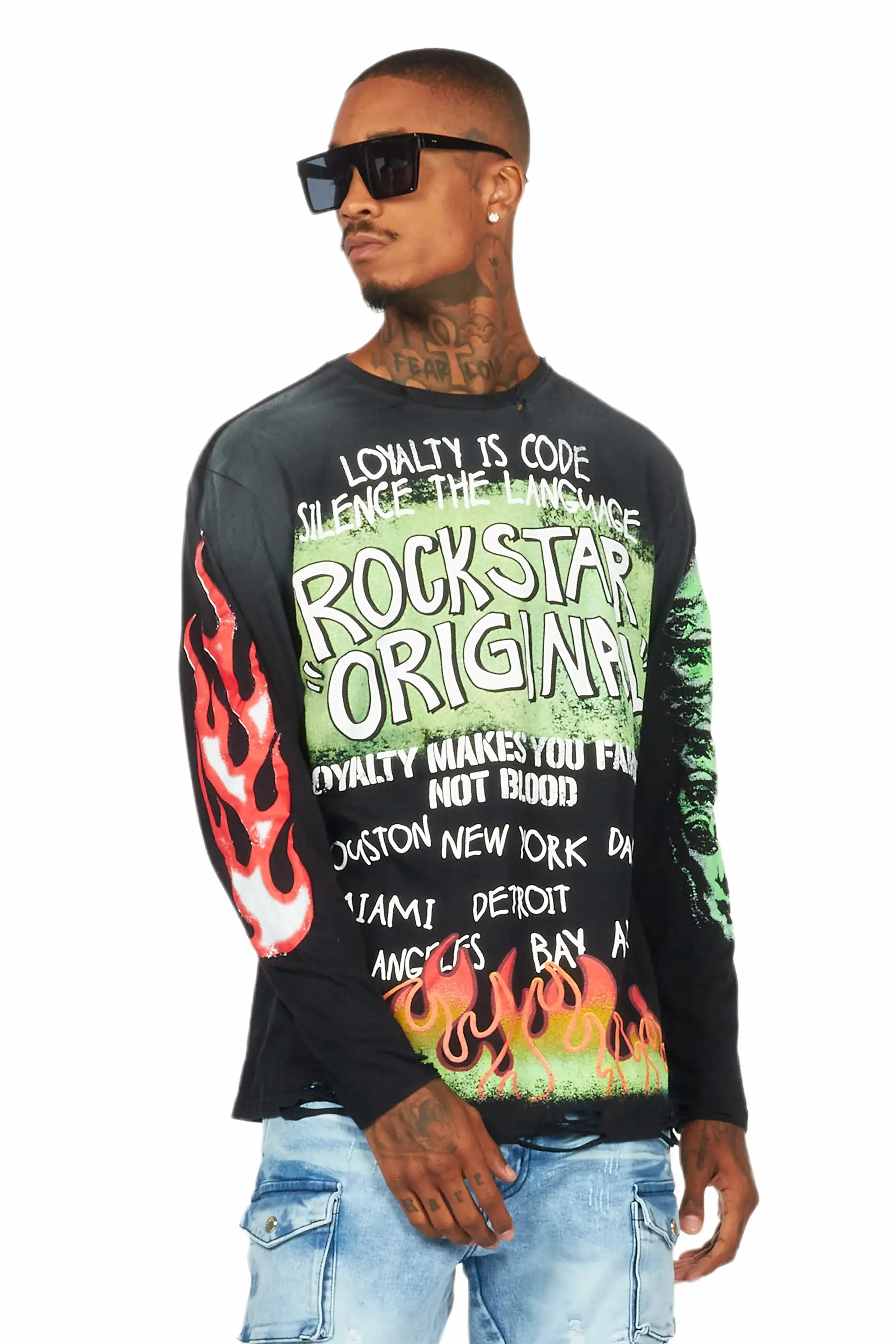 11150-beno-black-long-sleeve-distressed-graphic-t-shirt-4.webp Beno Black Long Sleeve Distressed Graphic T-Shirt