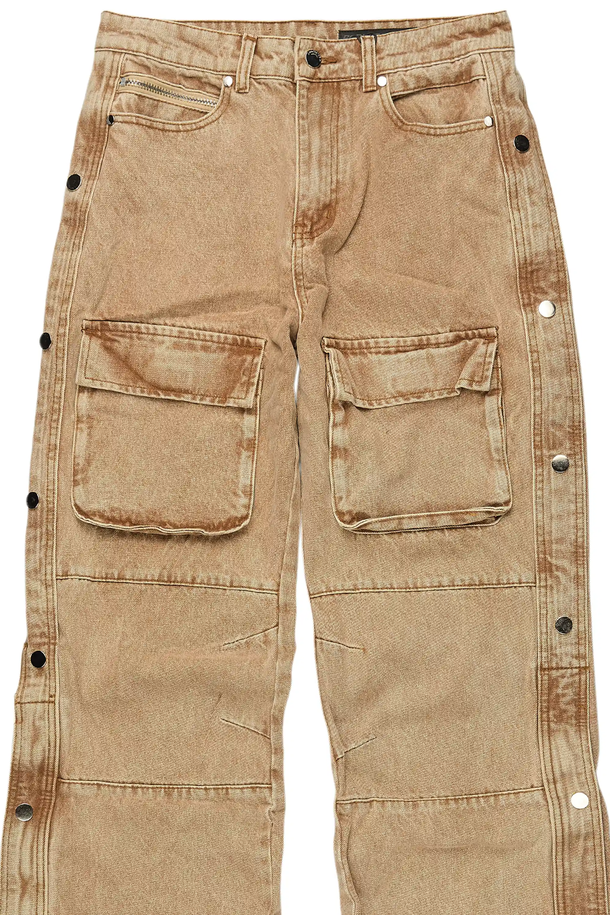 11383-yuri-beige-stacked-cargo-flare-jean-9.webp Yuri Beige Stacked Cargo Flare Jean