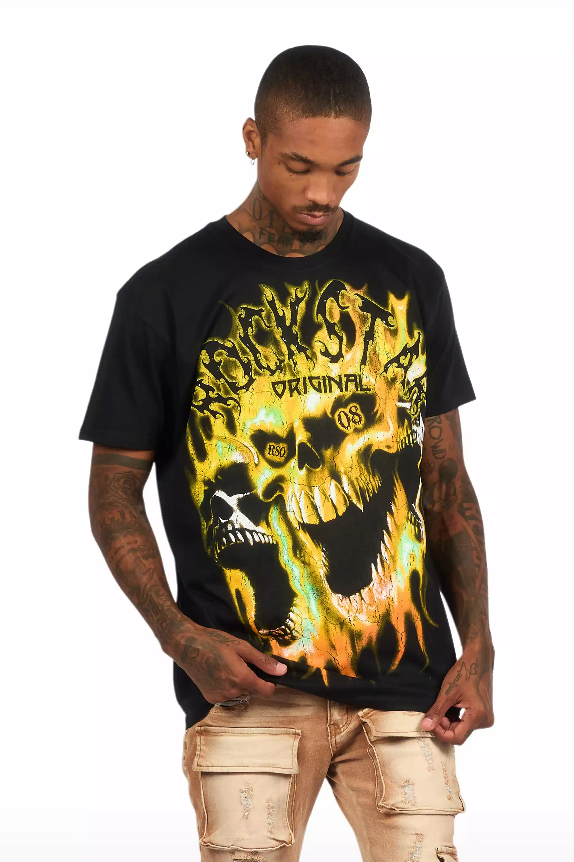 11435-lucen-black-yellow-oversized-graphic-t-shirt-5.webp Lucen Black/Yellow Oversized Graphic T-Shirt