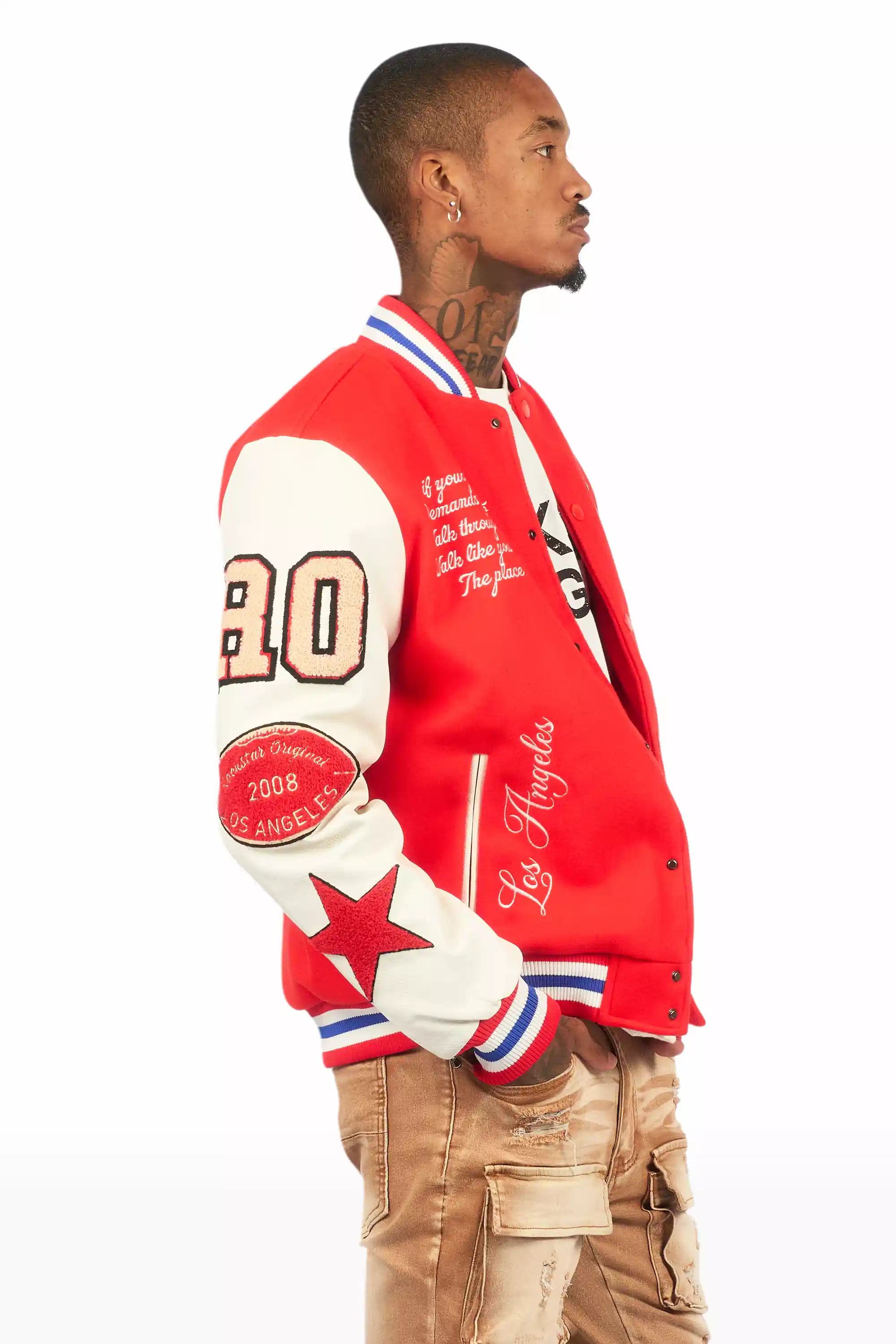 11476-balser-orange-varsity-jacket-5.jpg Balser Orange Varsity Jacket