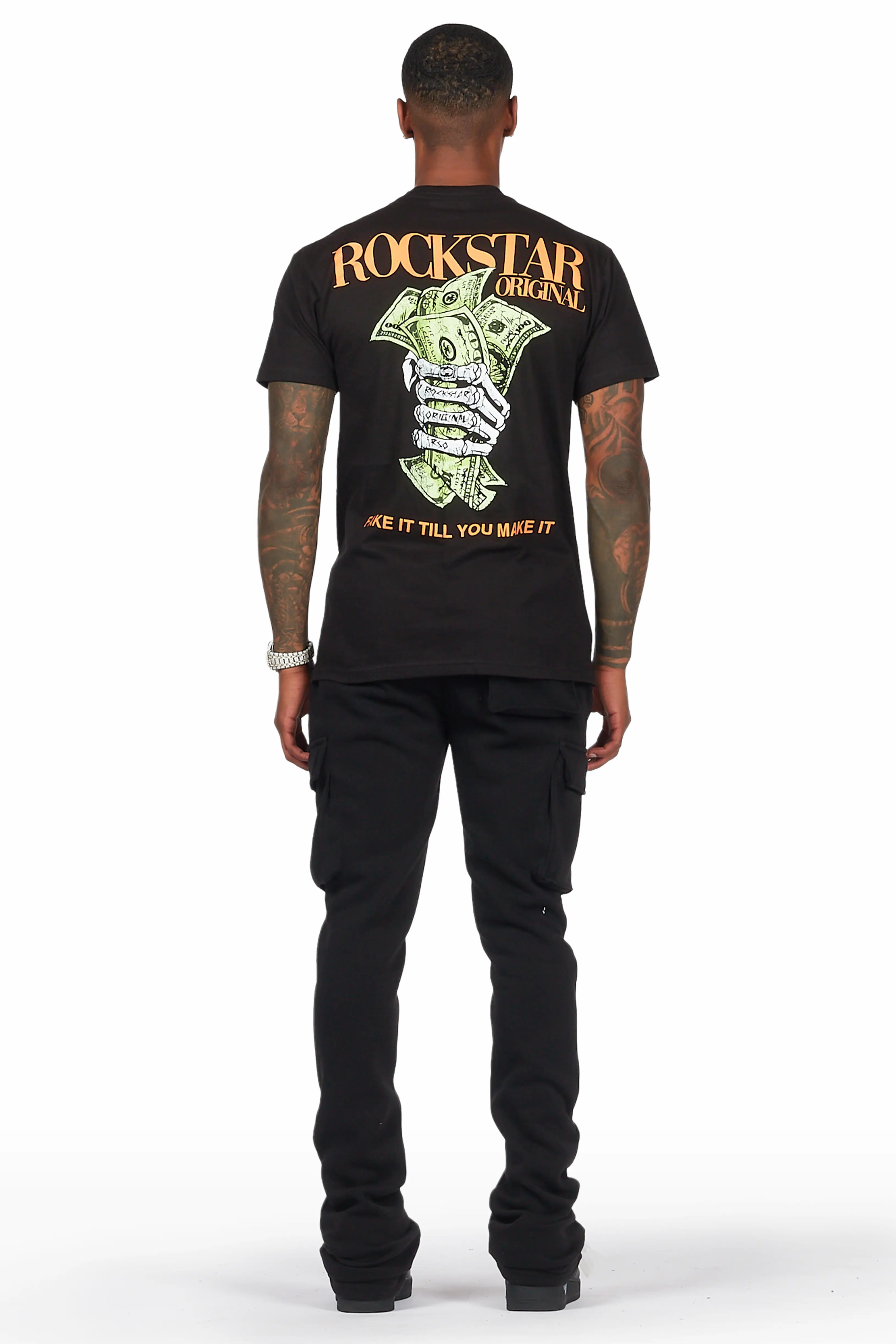 11491-alpine-black-stacked-flare-cargo-pant-6.webp Alpine Black Stacked Flare Cargo Pant