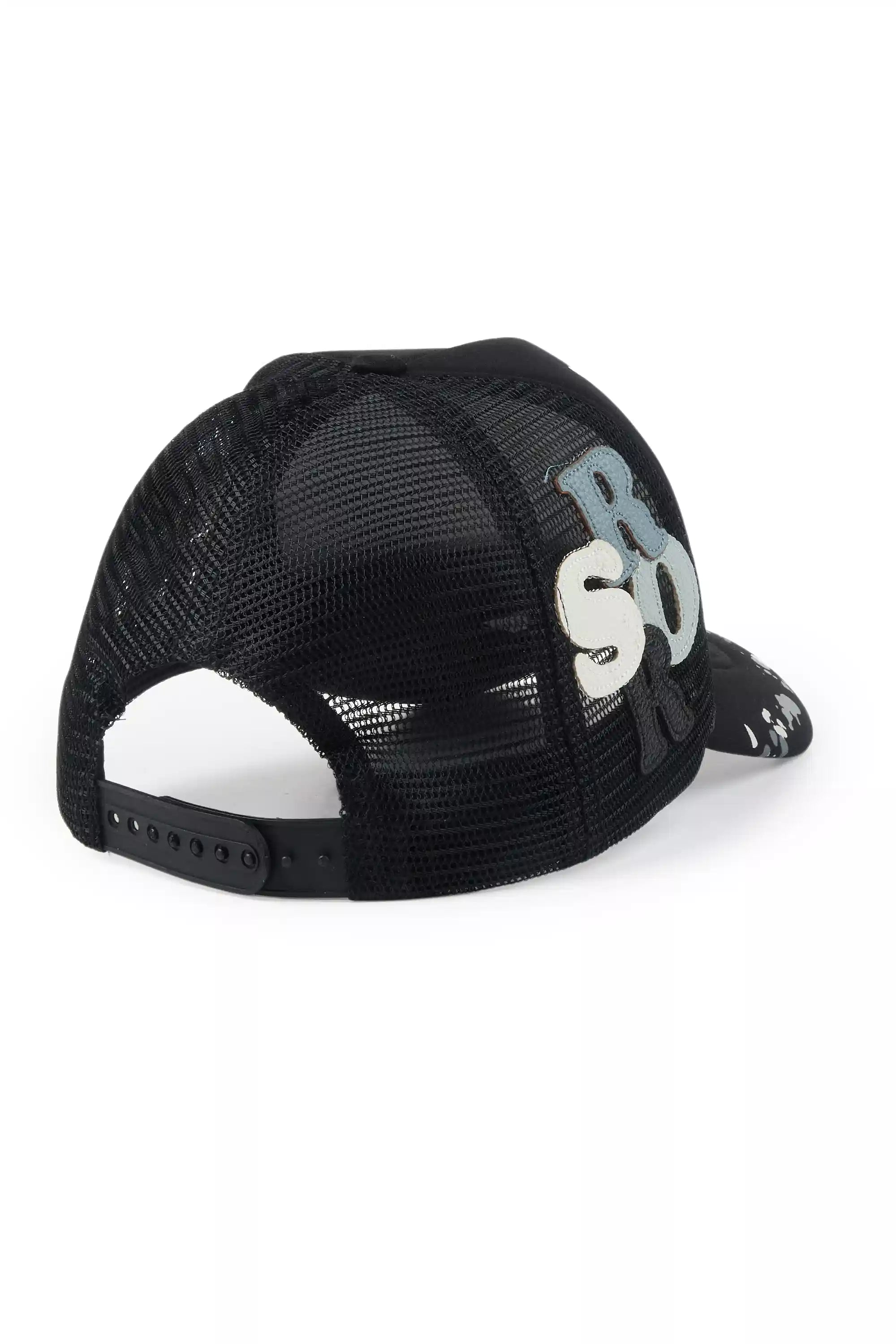 11543-platon-black-graphic-trucker-hat-6.jpg Platon Black Graphic Trucker Hat