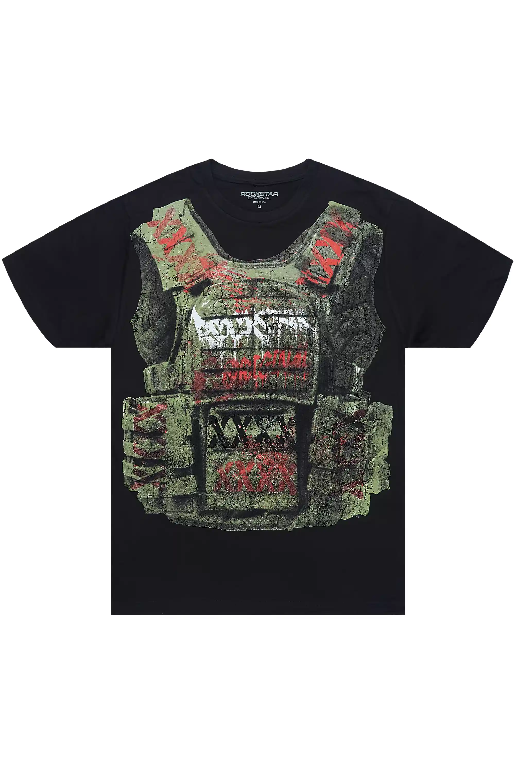 Reilly Black Graphic T-Shirt