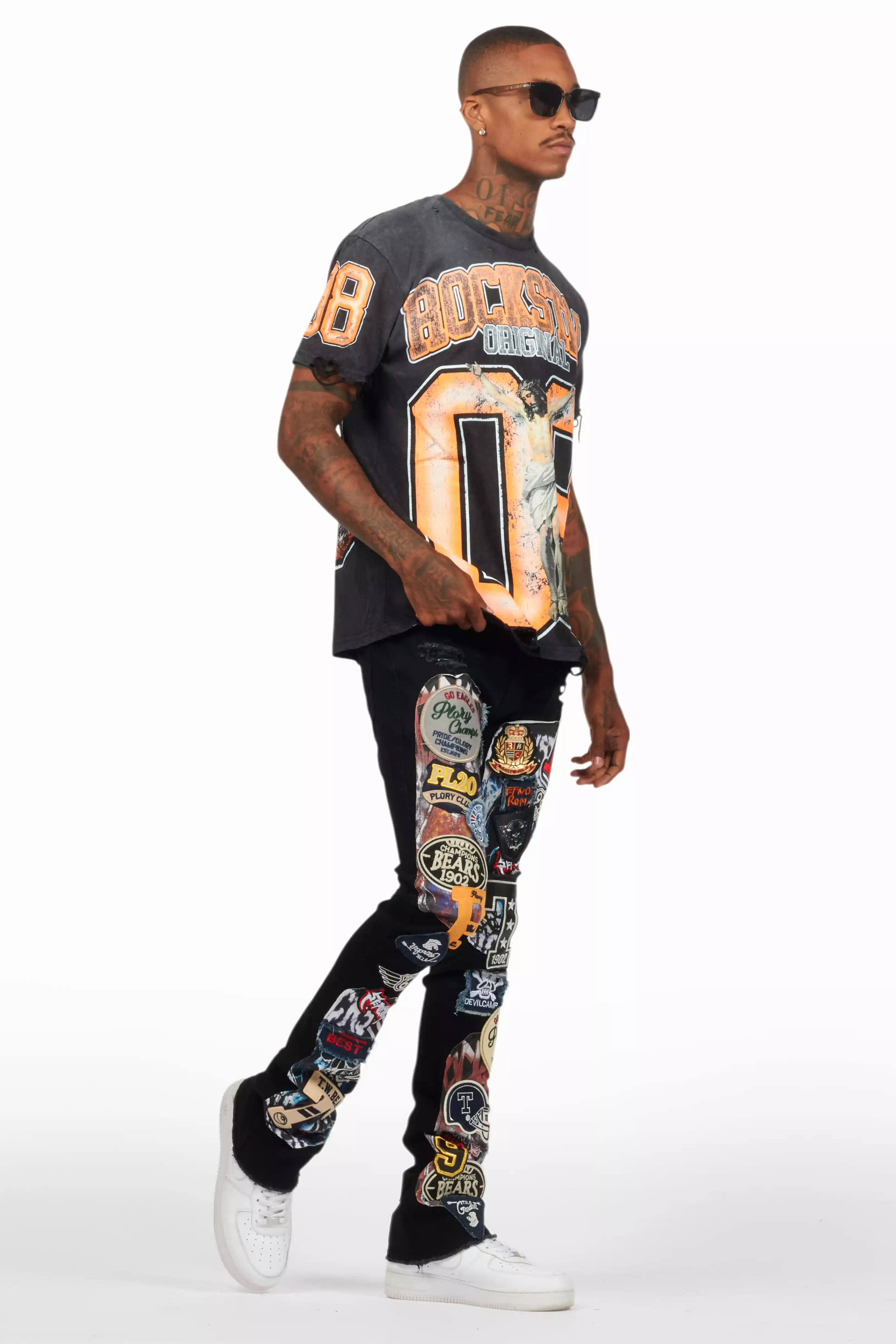 11689-espen-jet-black-stacked-flare-jean-8.webp Espen Jet Black Stacked Flare Jean