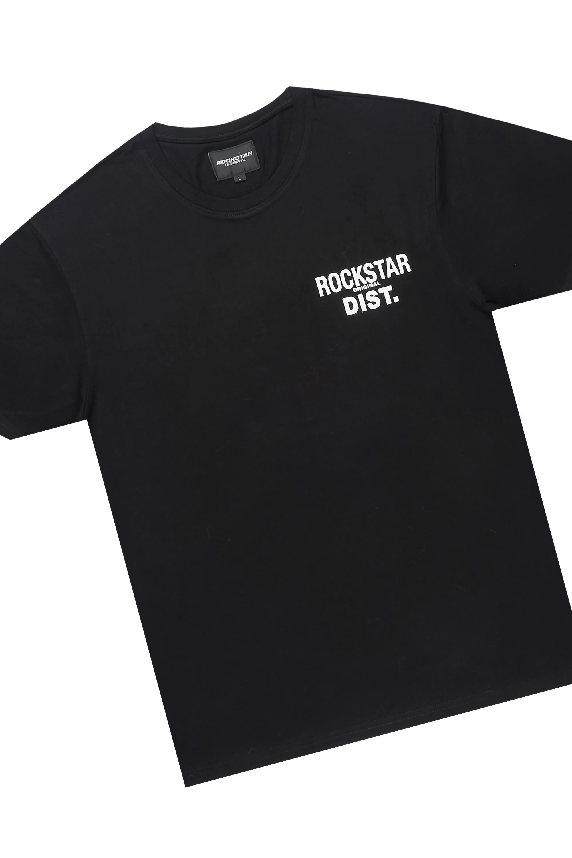Renard Black T-Shirt/Stacked Flare Track Set