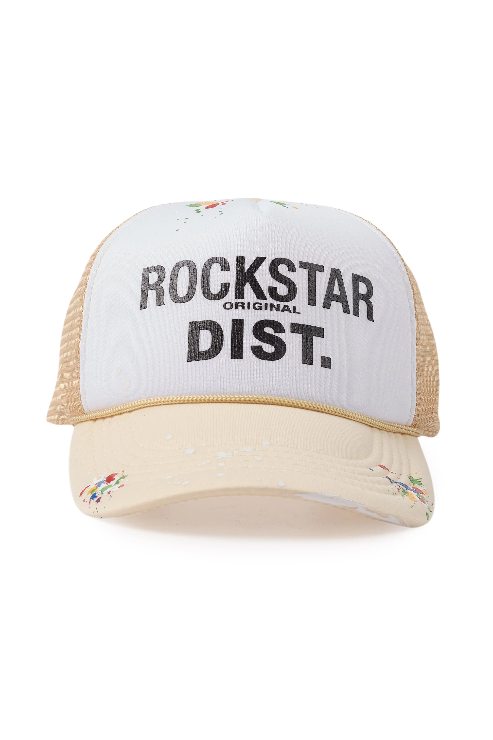Neptune Beige/White Trucker Hat