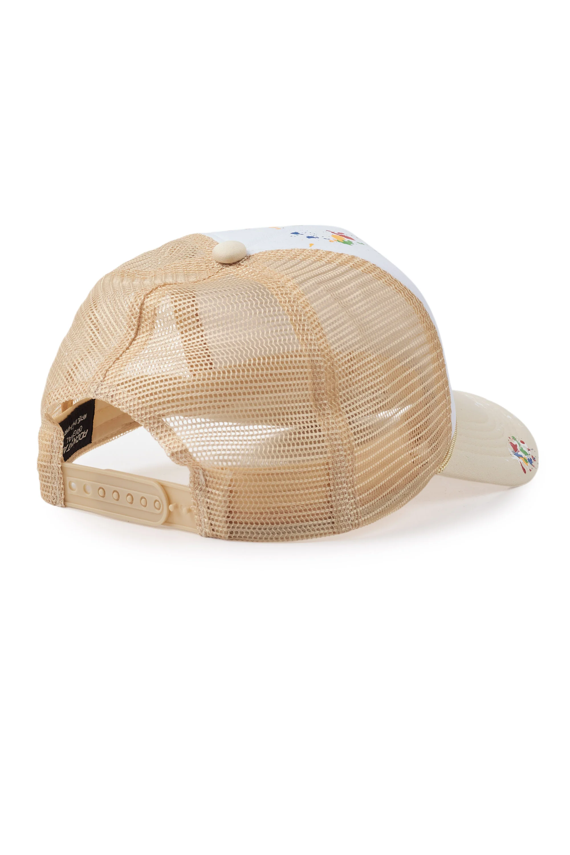 11893-neptune-beige-white-trucker-hat-5.webp Neptune Beige/White Trucker Hat