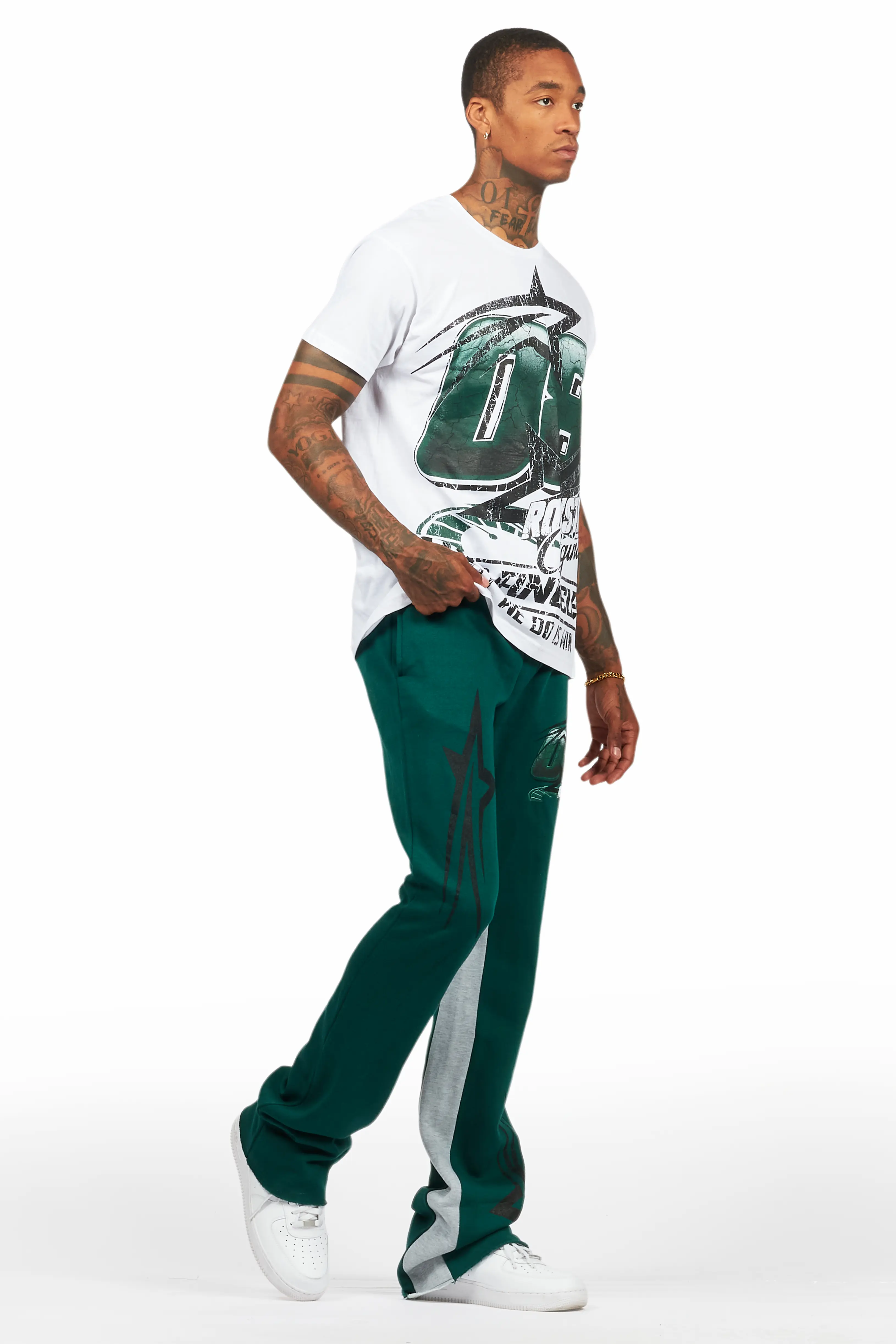 11919-kastell-white-green-t-shirt-stacked-baggy-track-pant-set-6.webp Kastell White/Green T-Shirt/Stacked Baggy Track Pant Set