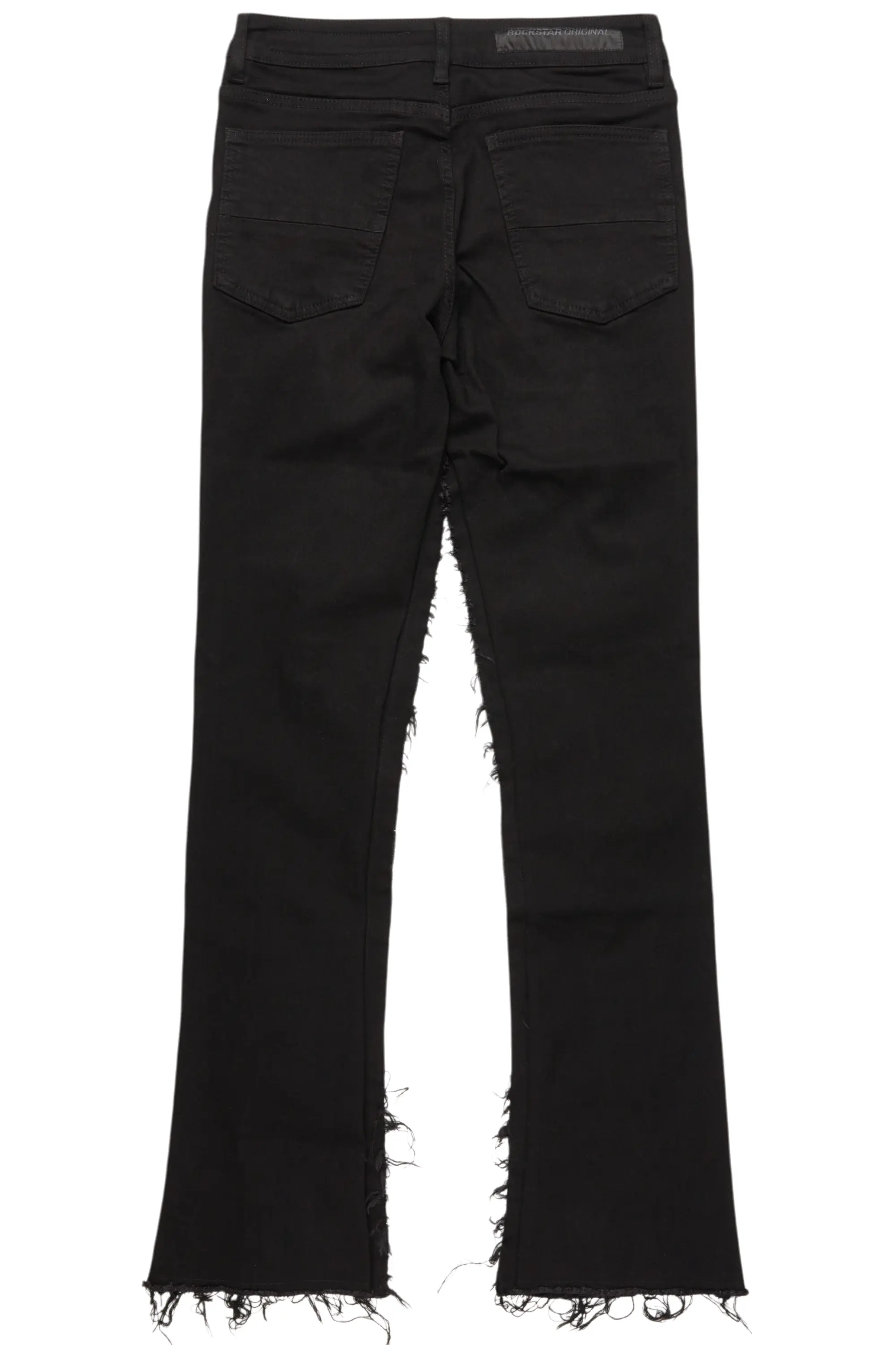 12039-vinson-black-patchwork-stacked-flare-jean-9.webp Vinson Black Patchwork Stacked Flare Jean