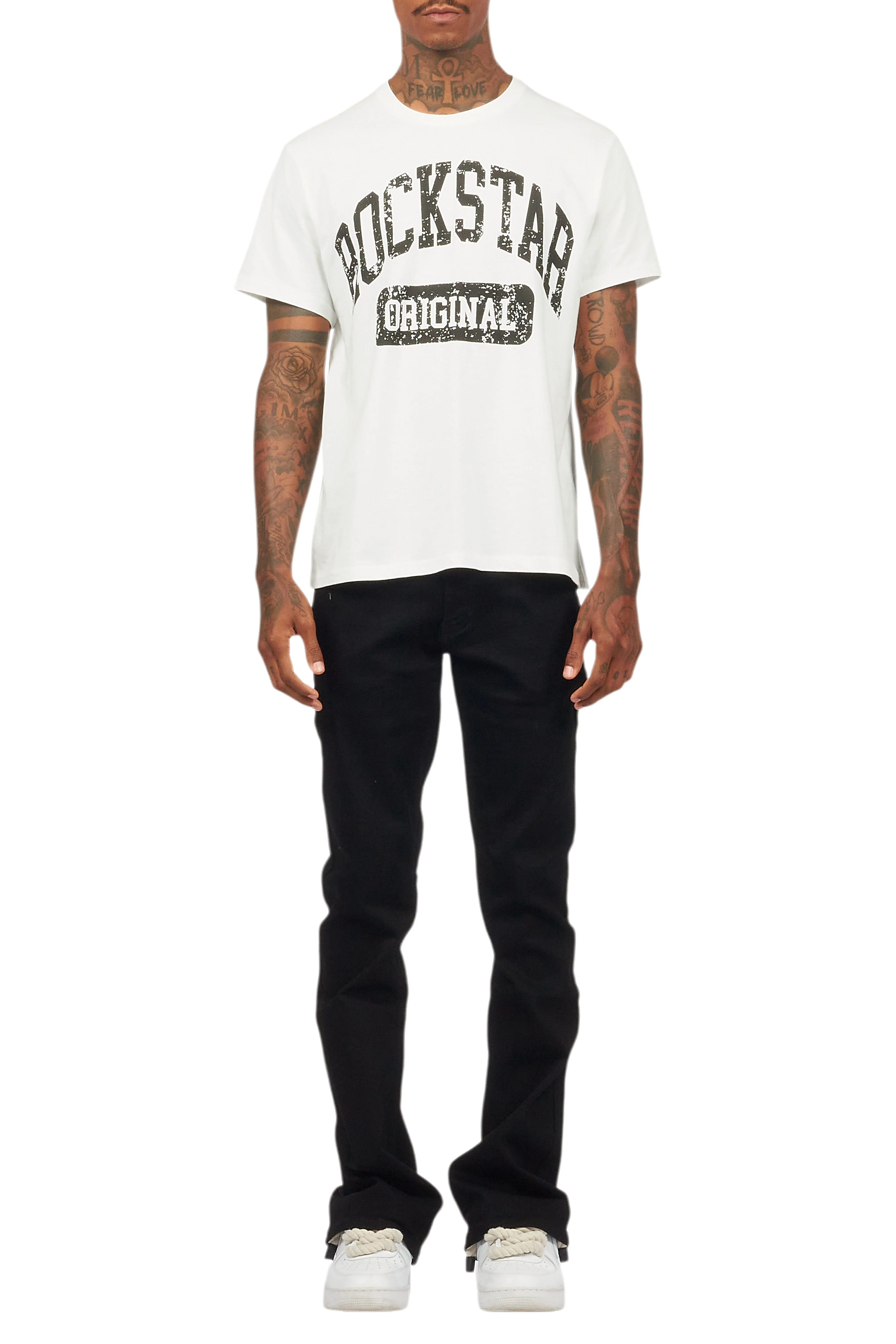 12080-drick-jet-black-regular-fit-flare-jean-12.webp Drick Jet Black Regular Fit Flare Jean