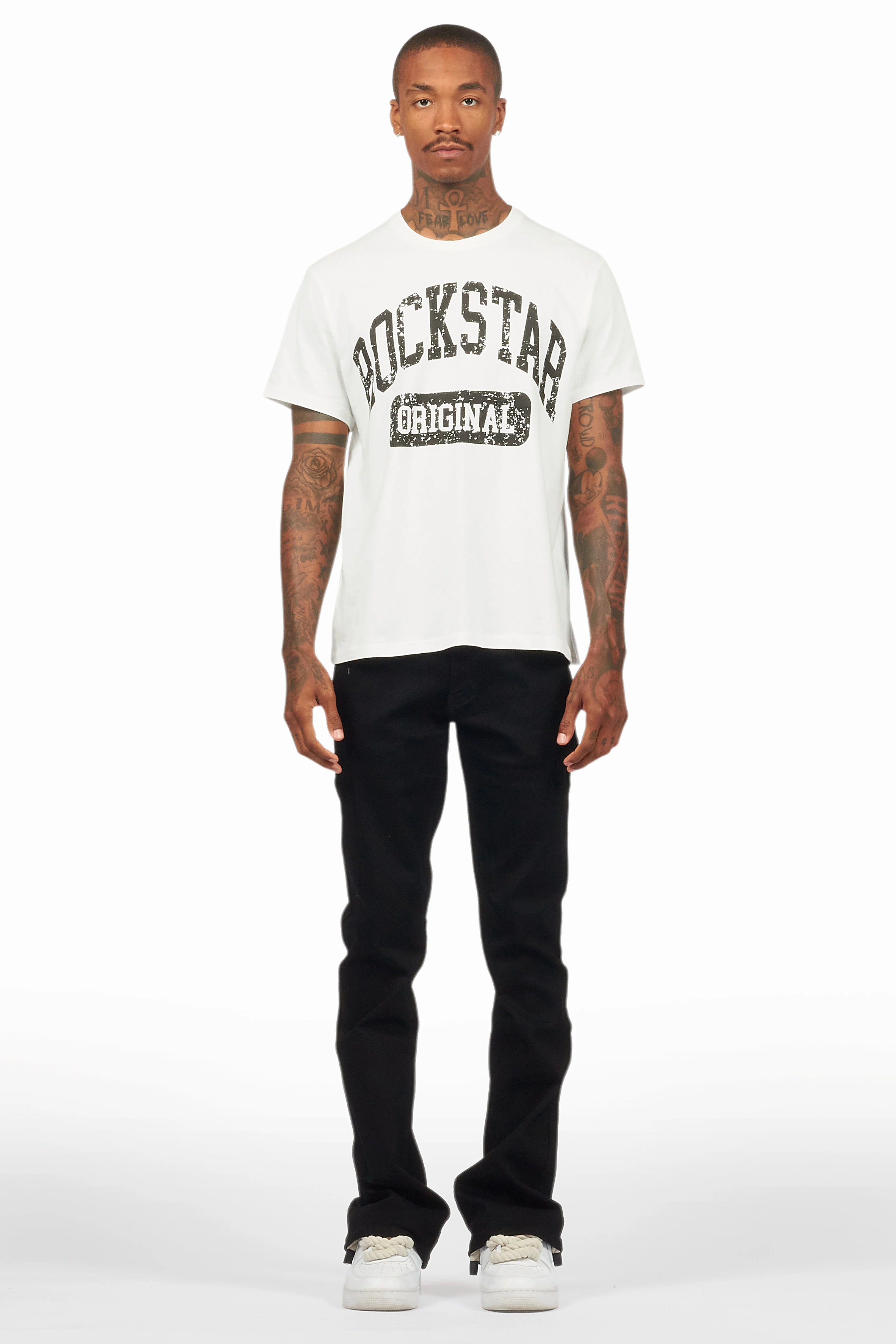 12080-drick-jet-black-regular-fit-flare-jean-3.webp Drick Jet Black Regular Fit Flare Jean
