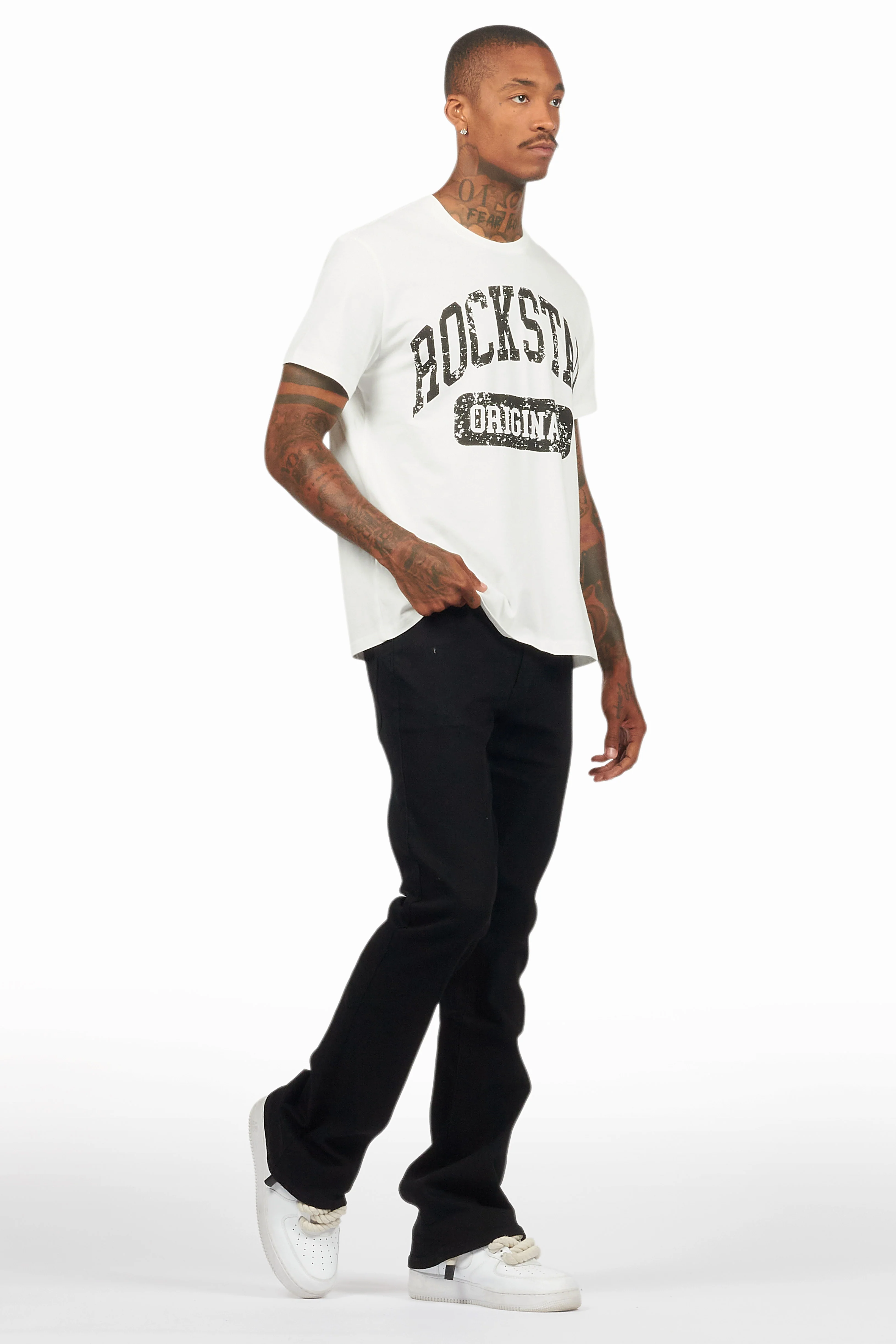 12080-drick-jet-black-regular-fit-flare-jean-7.webp Drick Jet Black Regular Fit Flare Jean