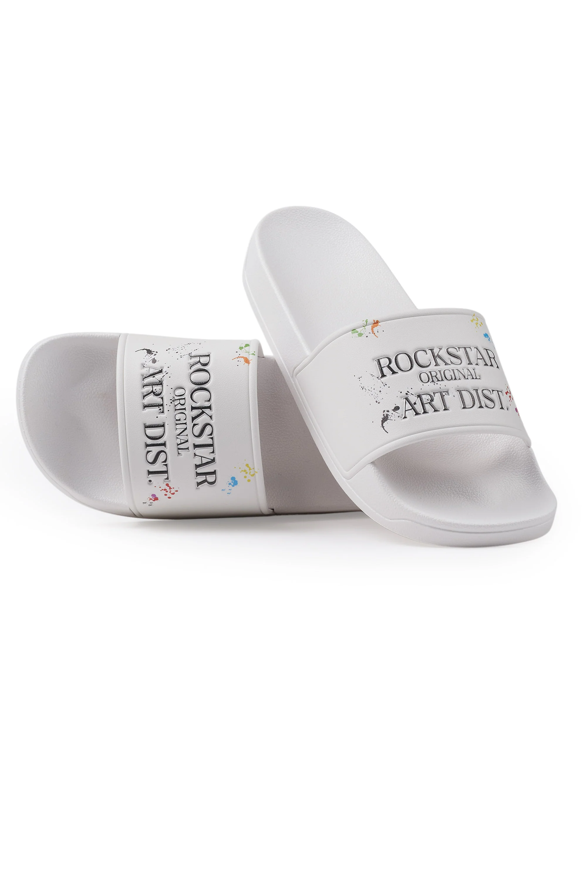 Art Dist White Graphic Slides