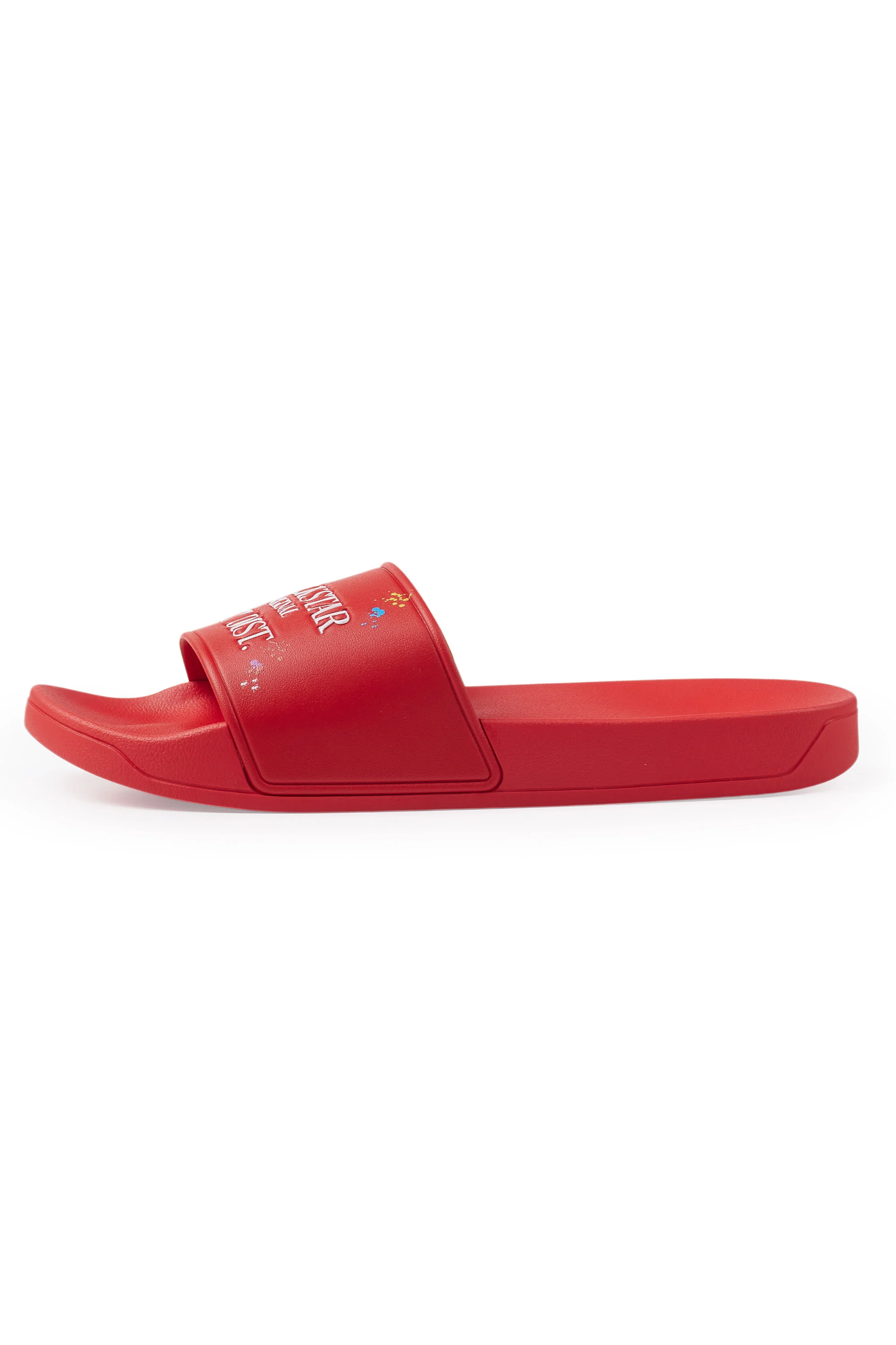 Art Dist Red Graphic Slides