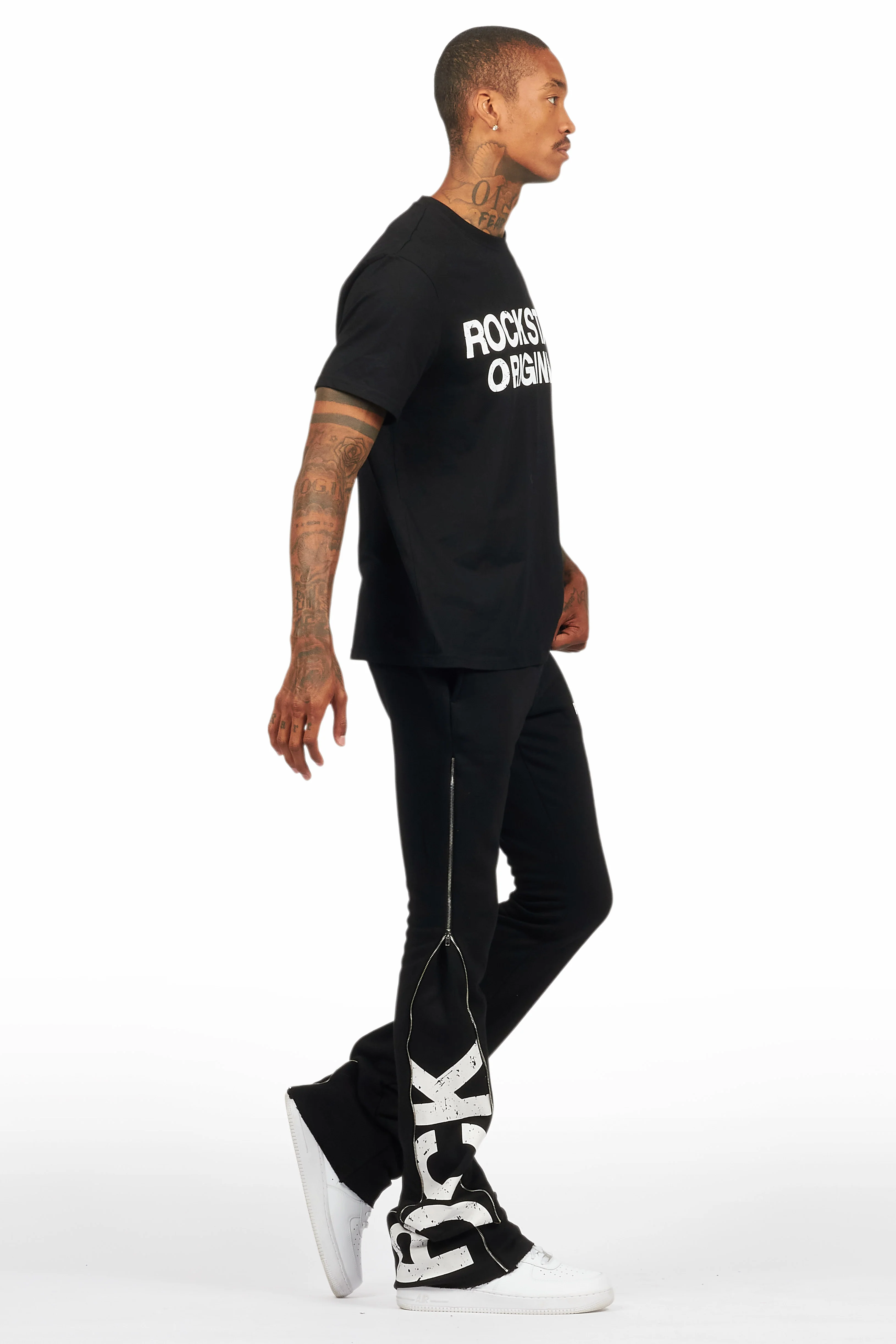 12139-deniska-black-t-shirt-baggy-stacked-flare-track-set-3.webp Deniska Black T-Shirt/Baggy Stacked Flare Track Set