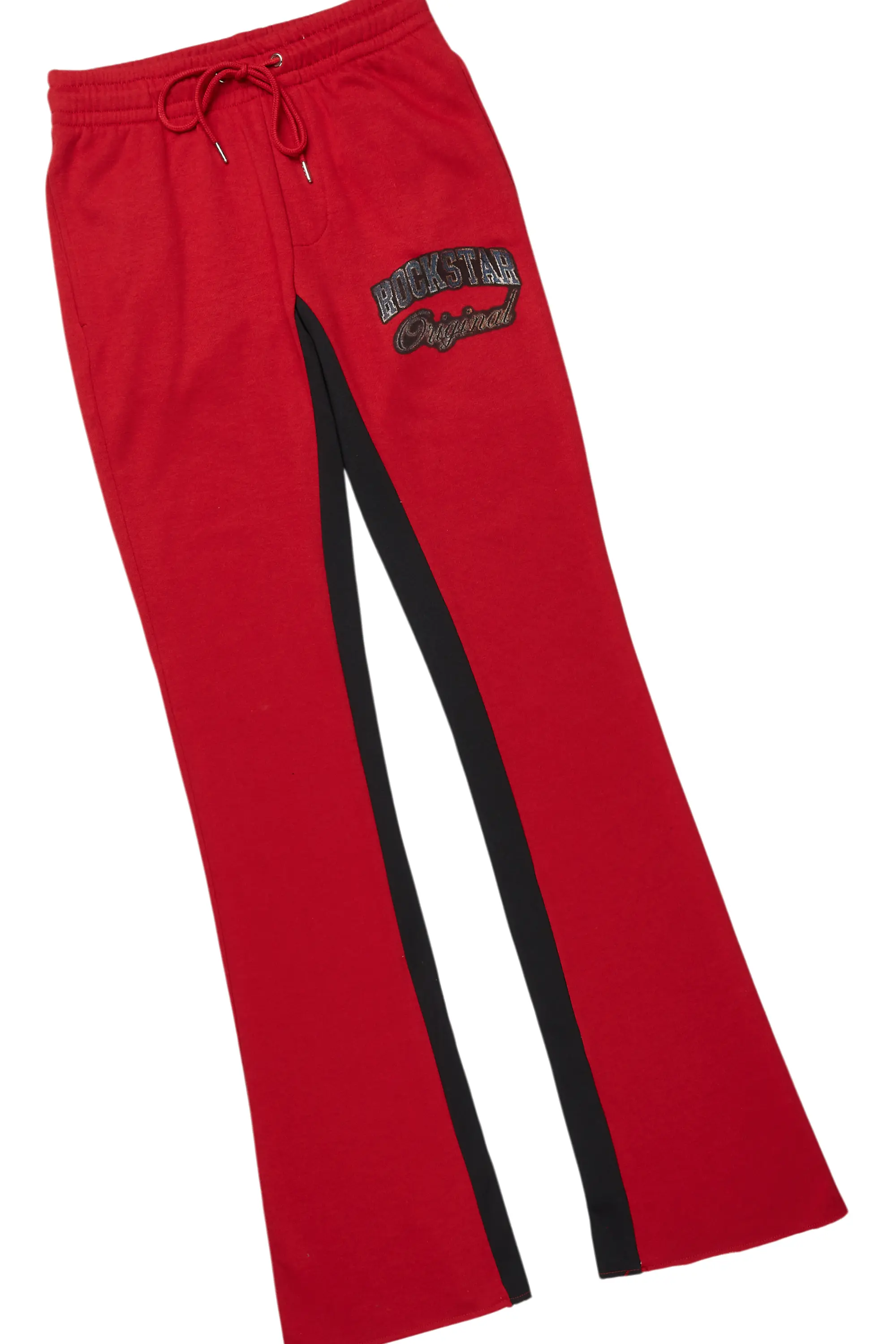 12220-waller-black-burgundy-long-sleeve-t-shirt-baggy-pant-set-8.webp Waller Black/Burgundy Long Sleeve T-Shirt/Baggy Pant Set