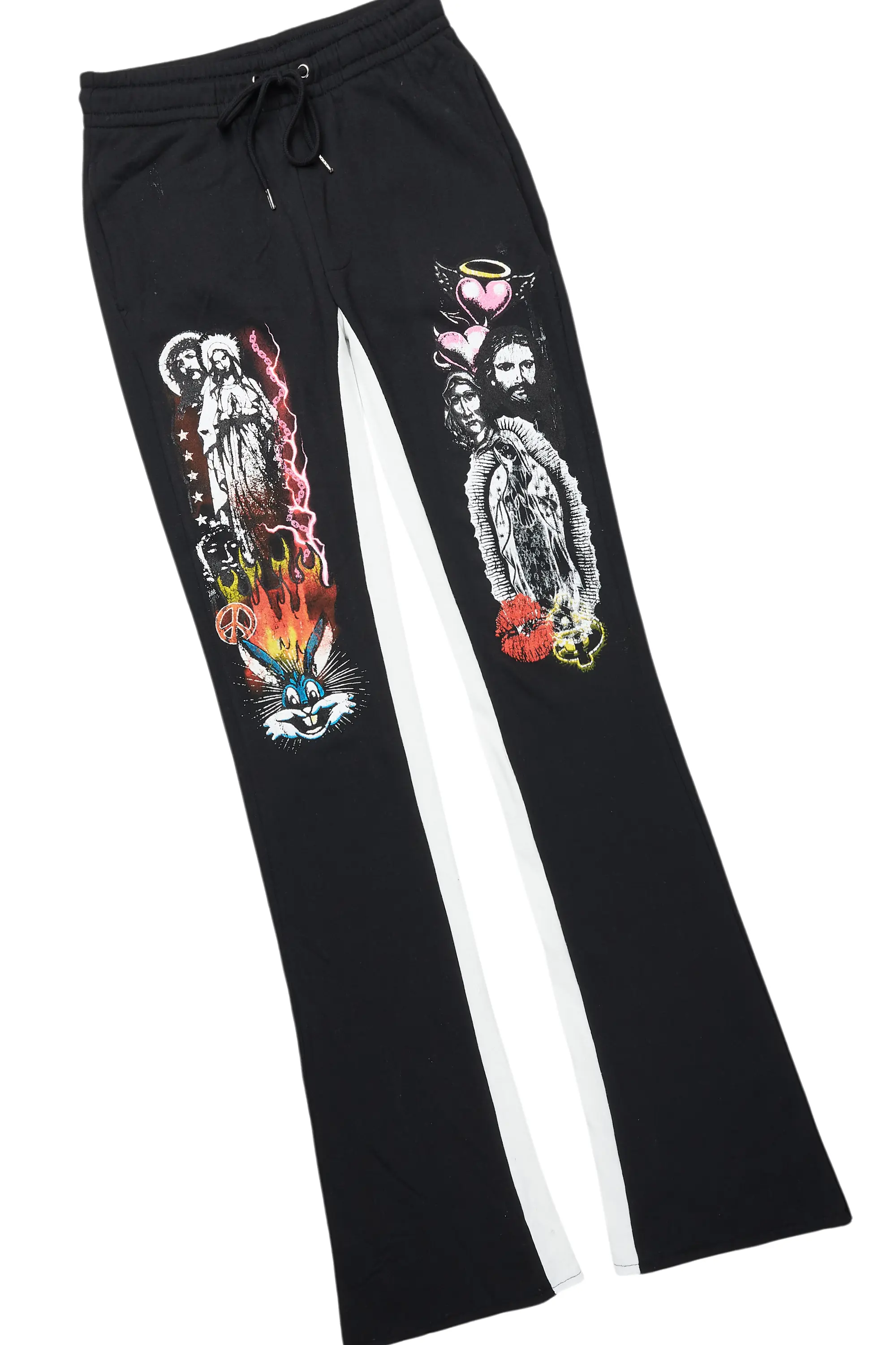 12279-santos-black-hoodie-baggy-track-pant-set-10.webp Santos Black Hoodie/Baggy Track Pant Set
