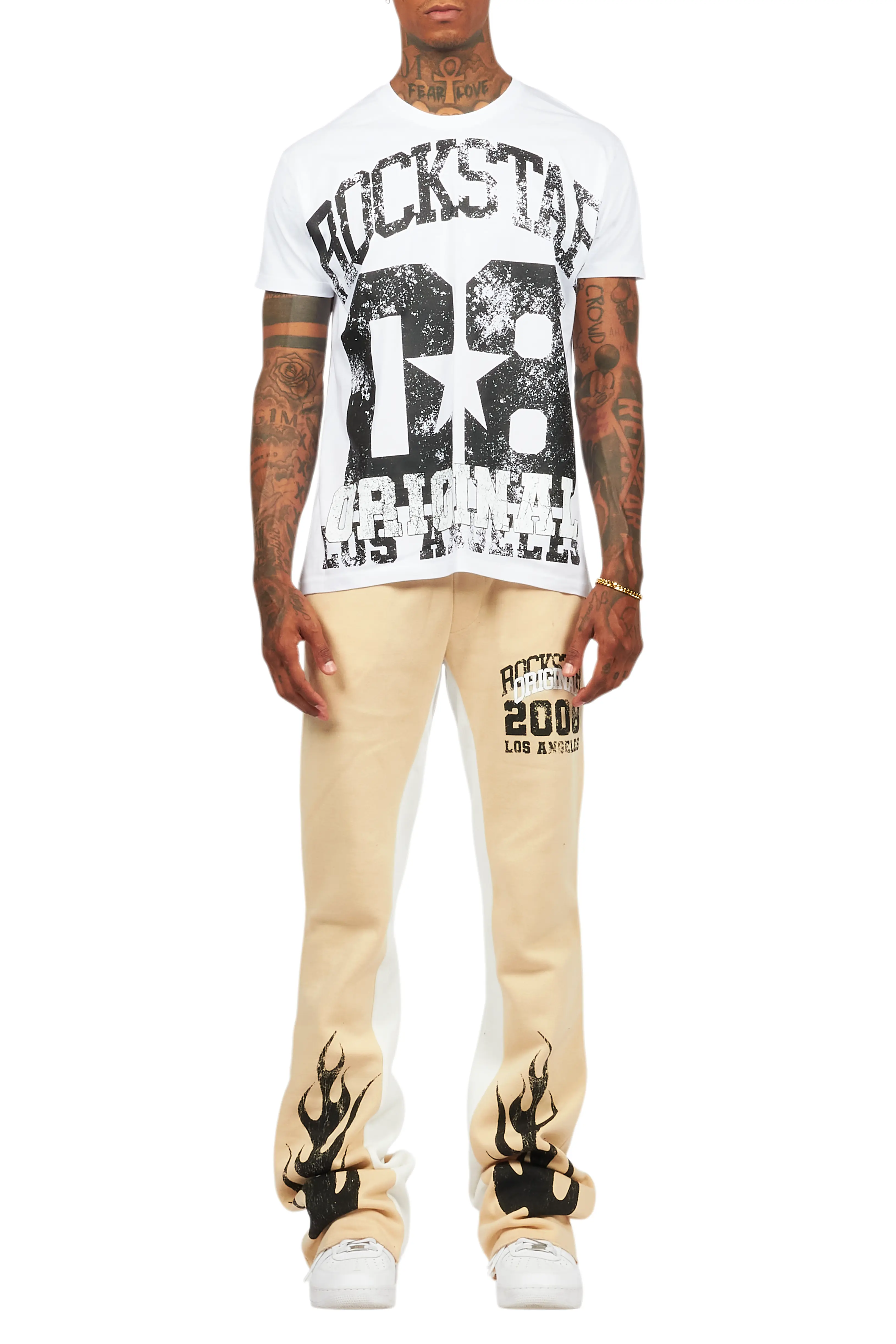 12317-edel-white-beige-t-shirt-stacked-baggy-track-pant-set-9.webp Edel White/Beige T-Shirt/Stacked Baggy Track Pant Set