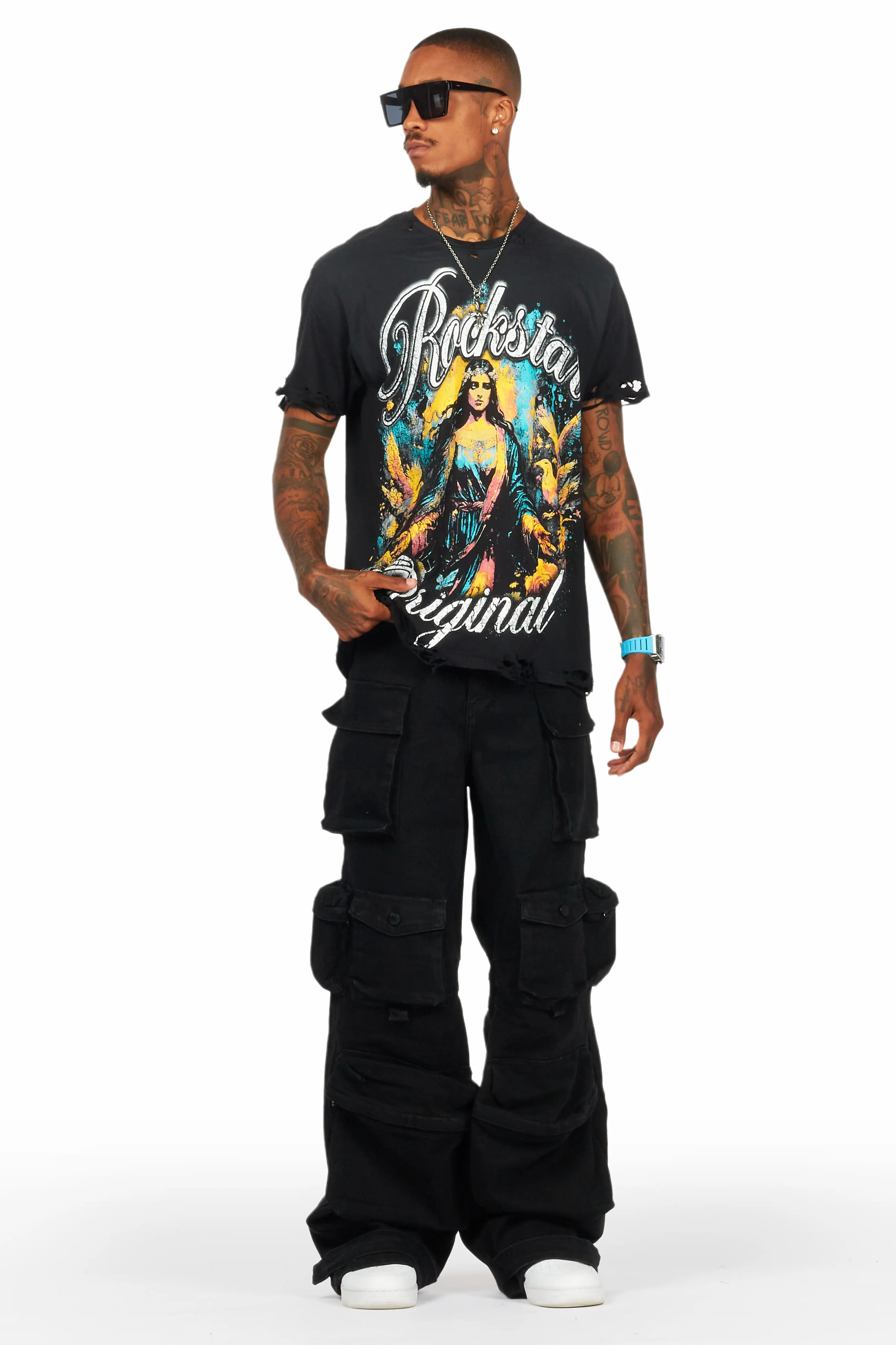 12658-mahesh-black-baggy-cargo-jean-4.webp Mahesh Black Baggy Cargo Jean