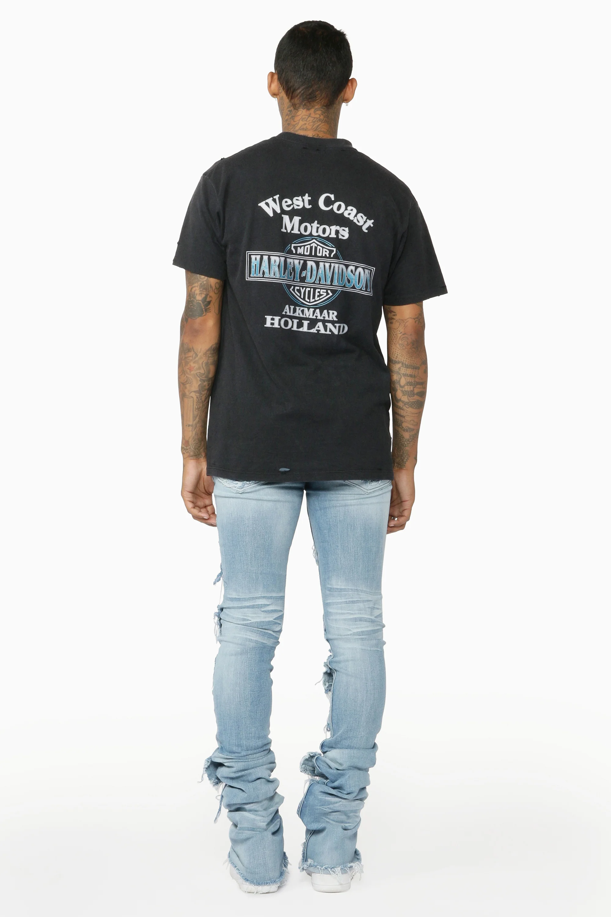12668-pooja-blue-super-stacked-flare-jean-10.webp Pooja Blue Super Stacked Flare Jean