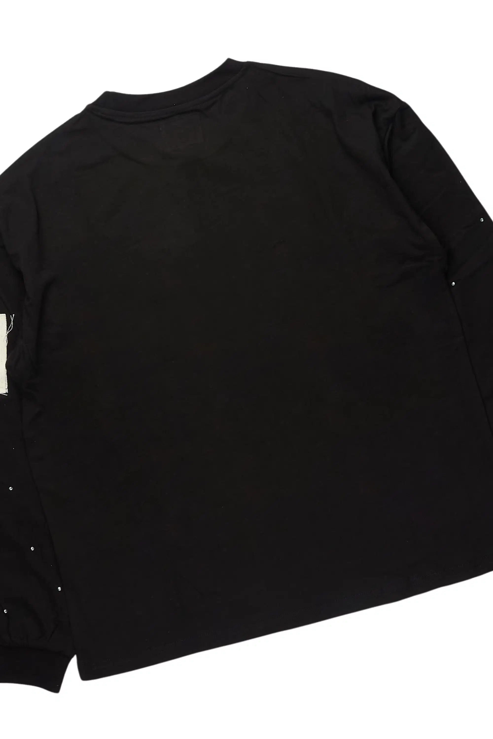 12718-yulian-black-rhinestone-long-sleeve-t-shirt-baggy-stacked-track-set-3.webp Yulian Black Rhinestone Long Sleeve T-Shirt/Baggy Stacked Track Set
