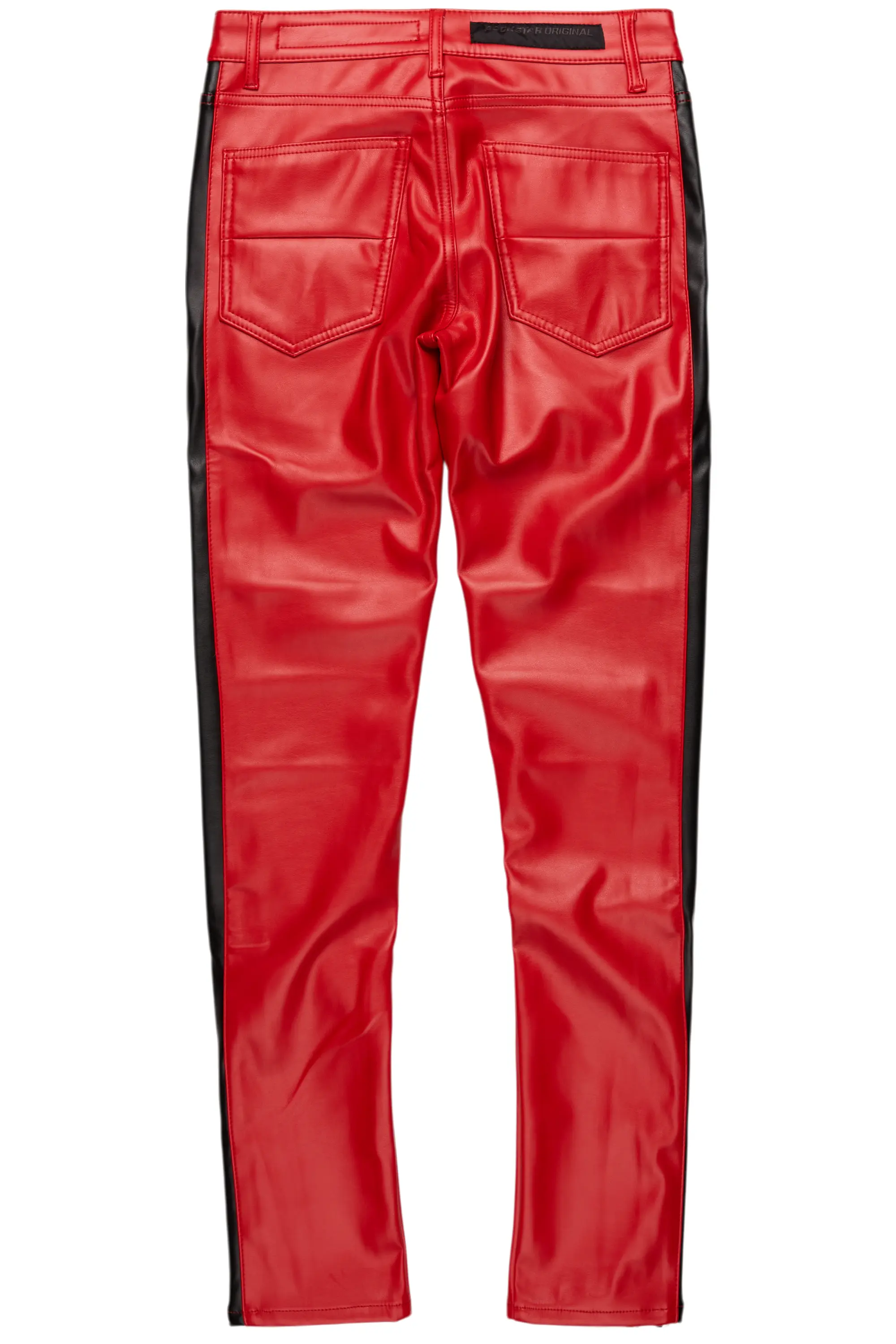 12987-play-boy-red-black-skinny-faux-leather-fit-jean-8.webp Play Boy Red/Black Skinny Faux Leather Fit Jean