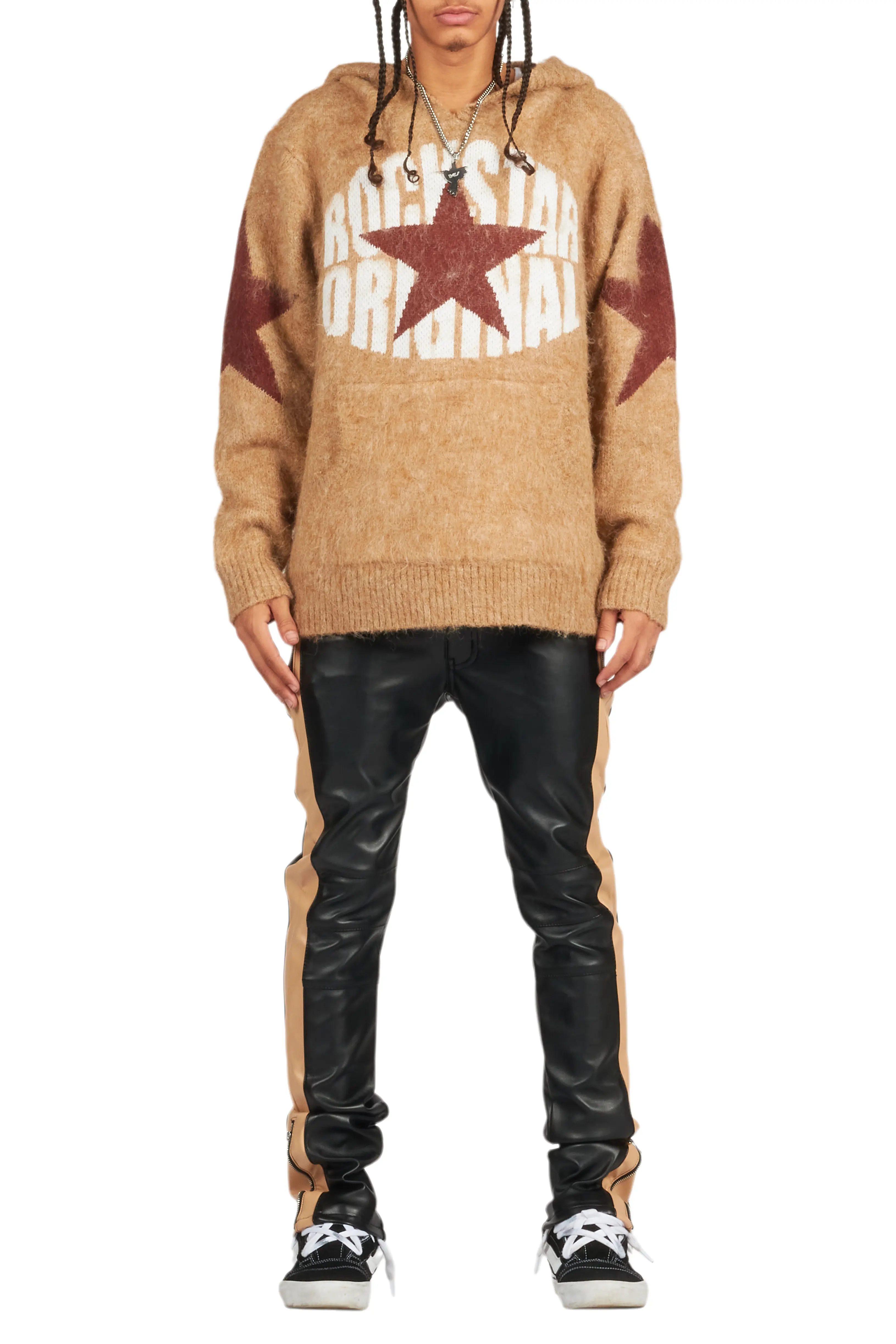 13048-play-boy-black-beige-skinny-faux-leather-fit-jean-10.webp Play Boy Black/Beige Skinny Faux Leather Fit Jean