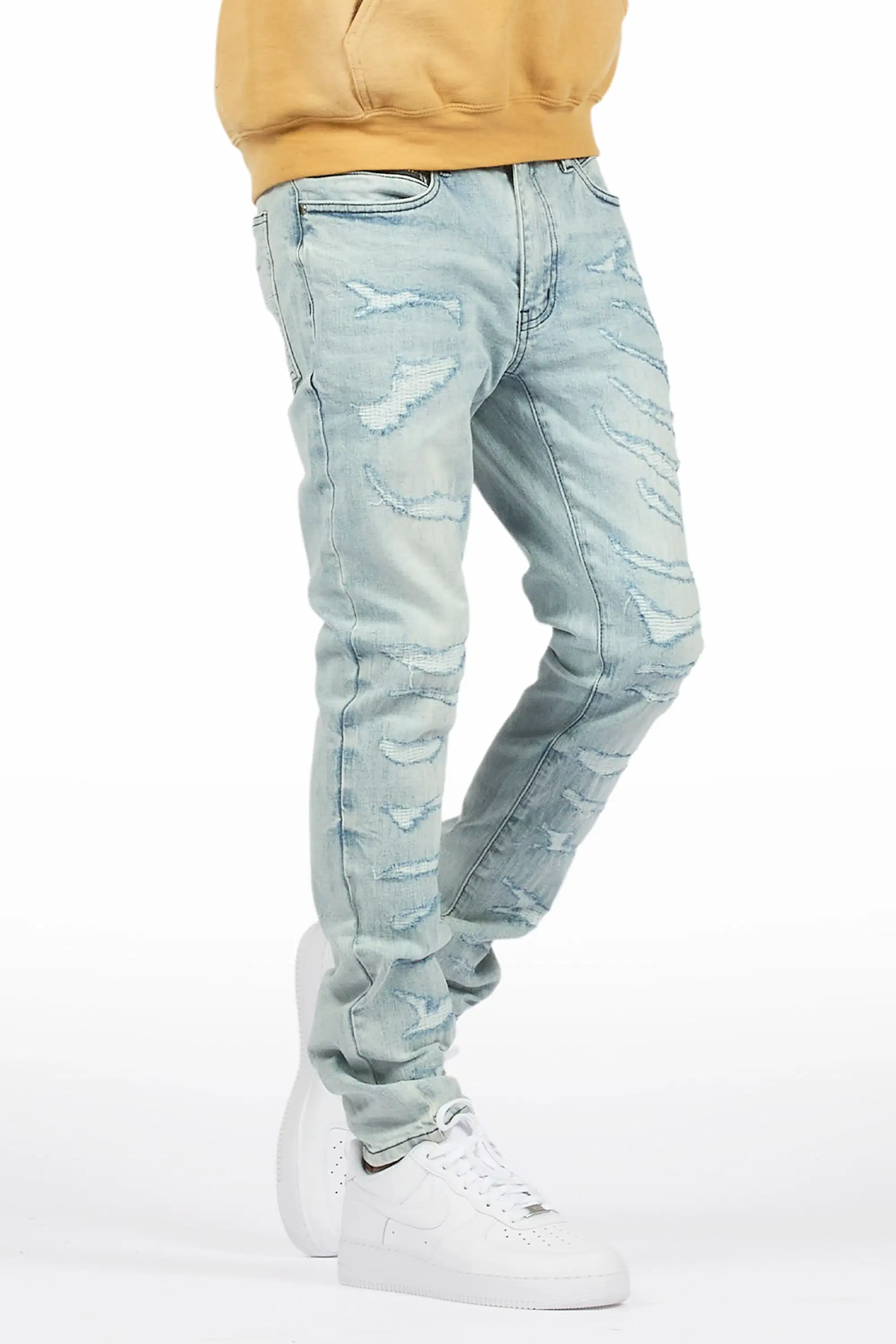 Jeremiah Light Blue Skinny Fit Jean