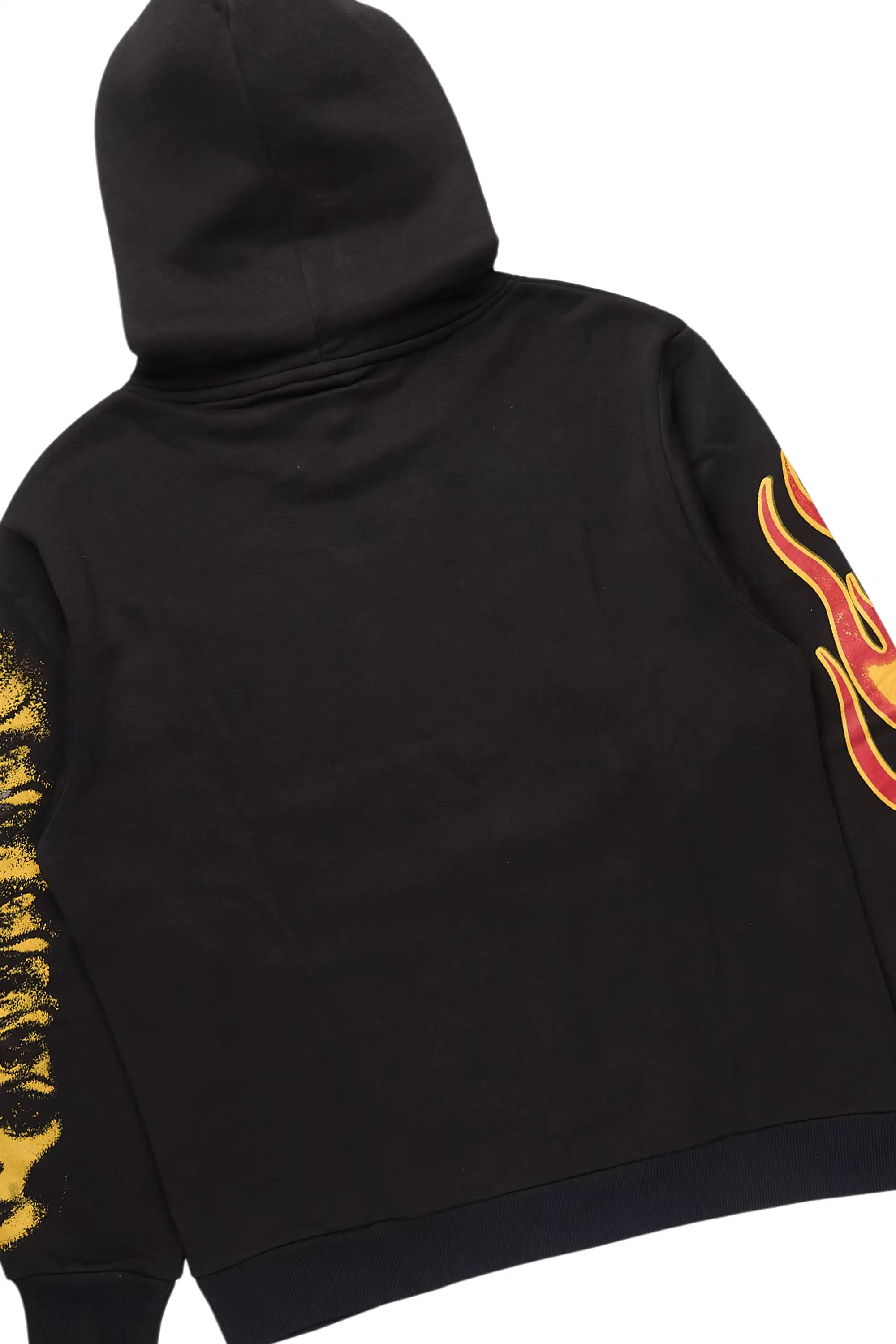 13303-beno-black-stacked-flare-hoodie-track-set-3.webp Beno Black Stacked Flare Hoodie Track Set