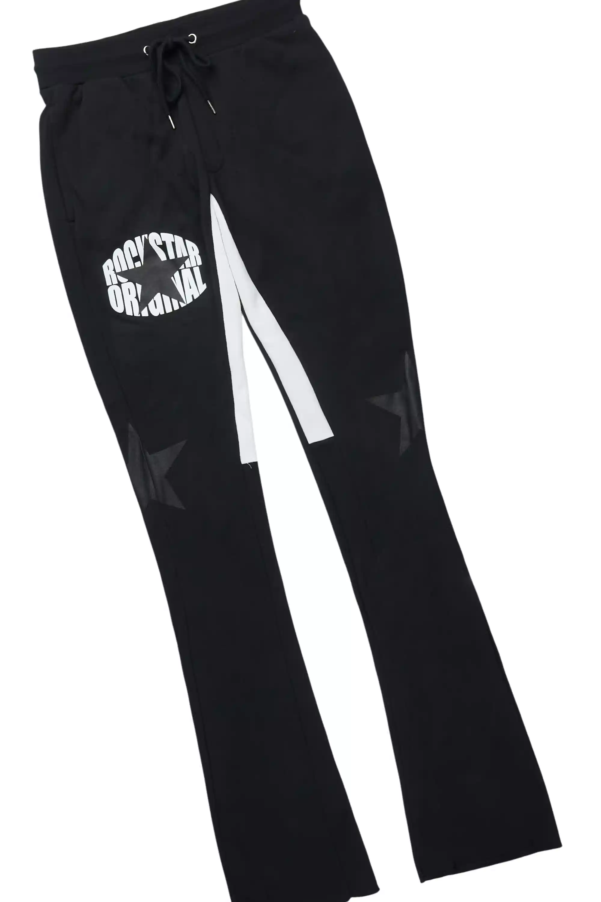 13360-states-black-black-hoodie-stacked-flare-track-set-4.webp States Black/Black Hoodie Stacked Flare Track Set