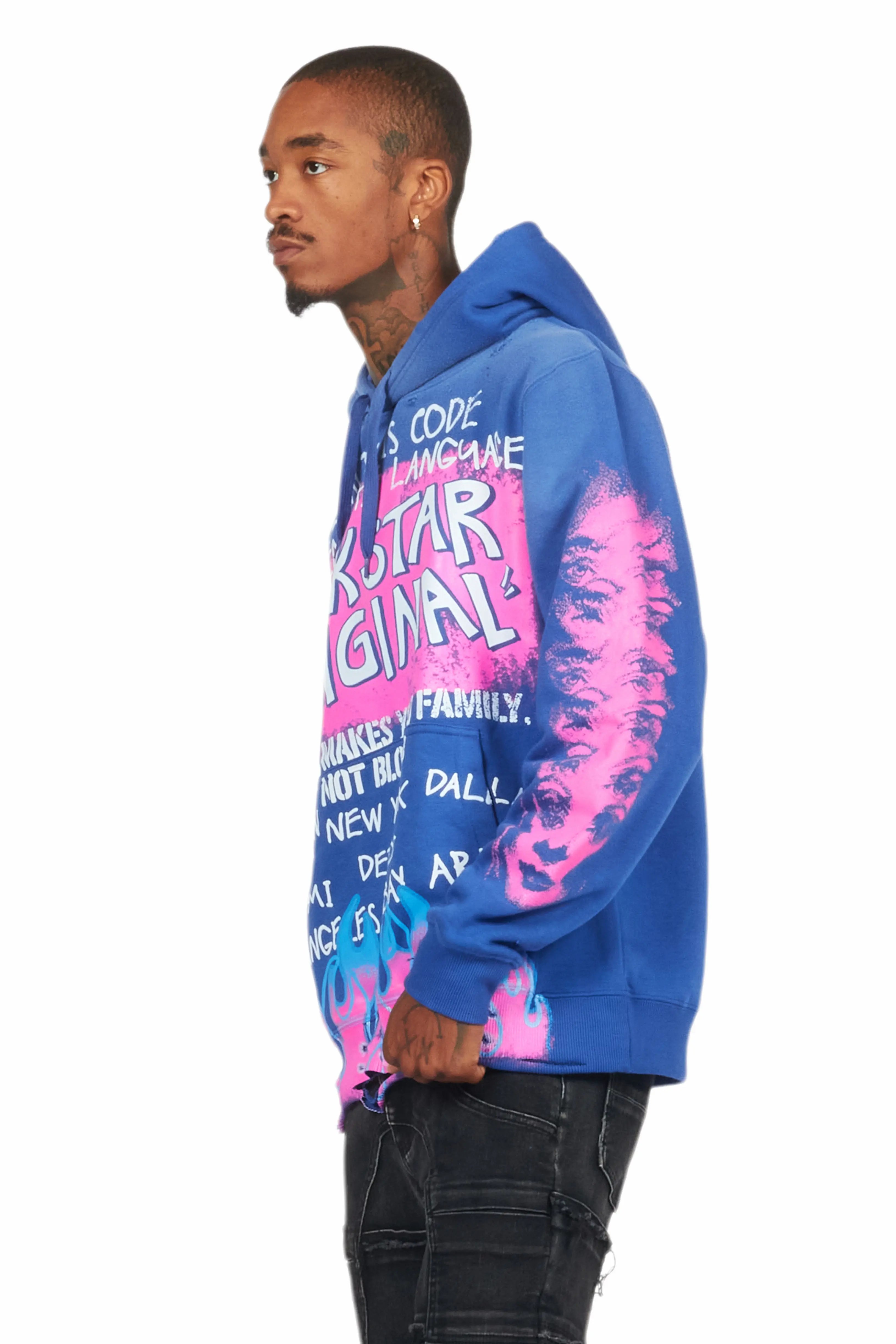 13484-beno-royal-blue-distressed-graphic-hoodie-12.jpg Beno Royal Blue Distressed Graphic Hoodie