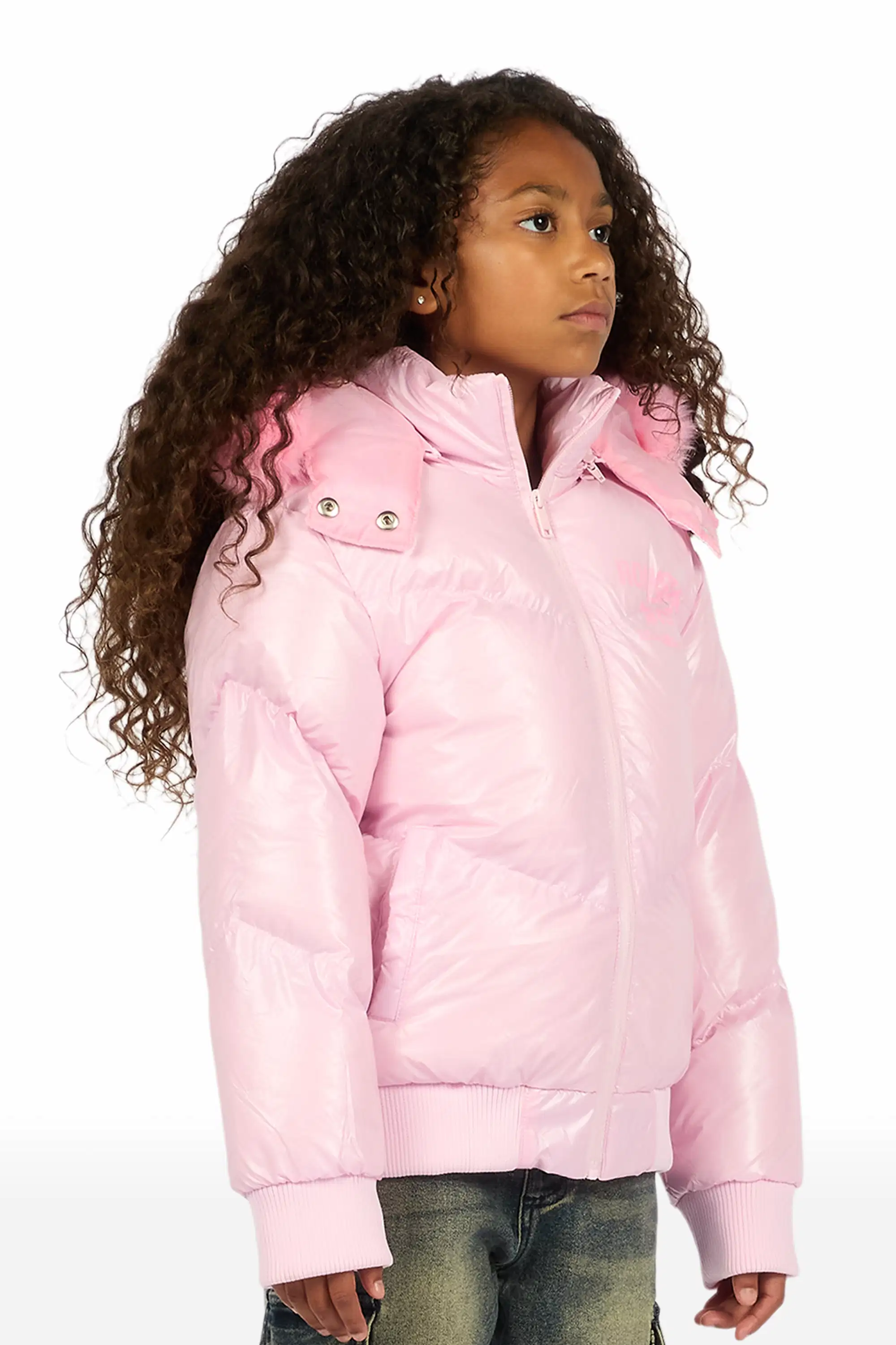 13910-girls-moncia-pink-puffer-jacket-4.webp Girls Moncia Pink Puffer Jacket