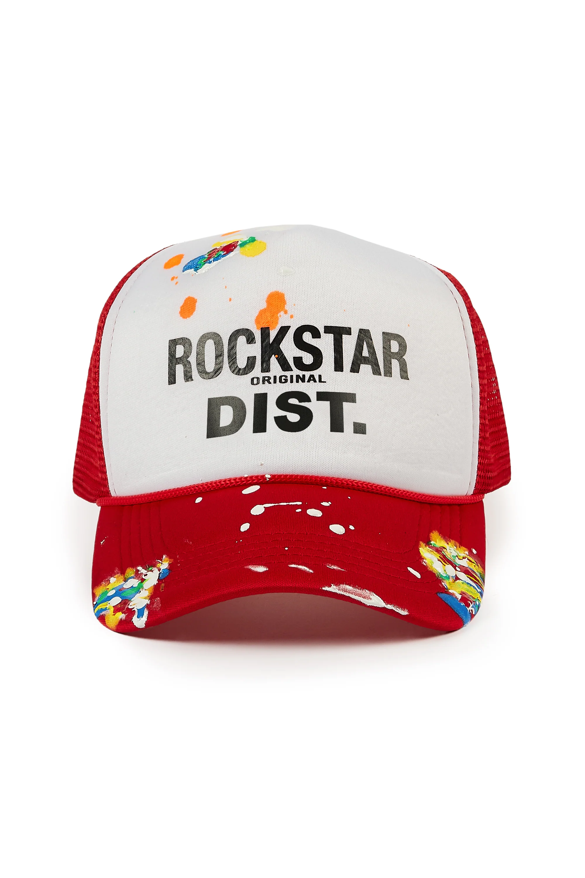 Good Side Only White/Red Trucker Hat