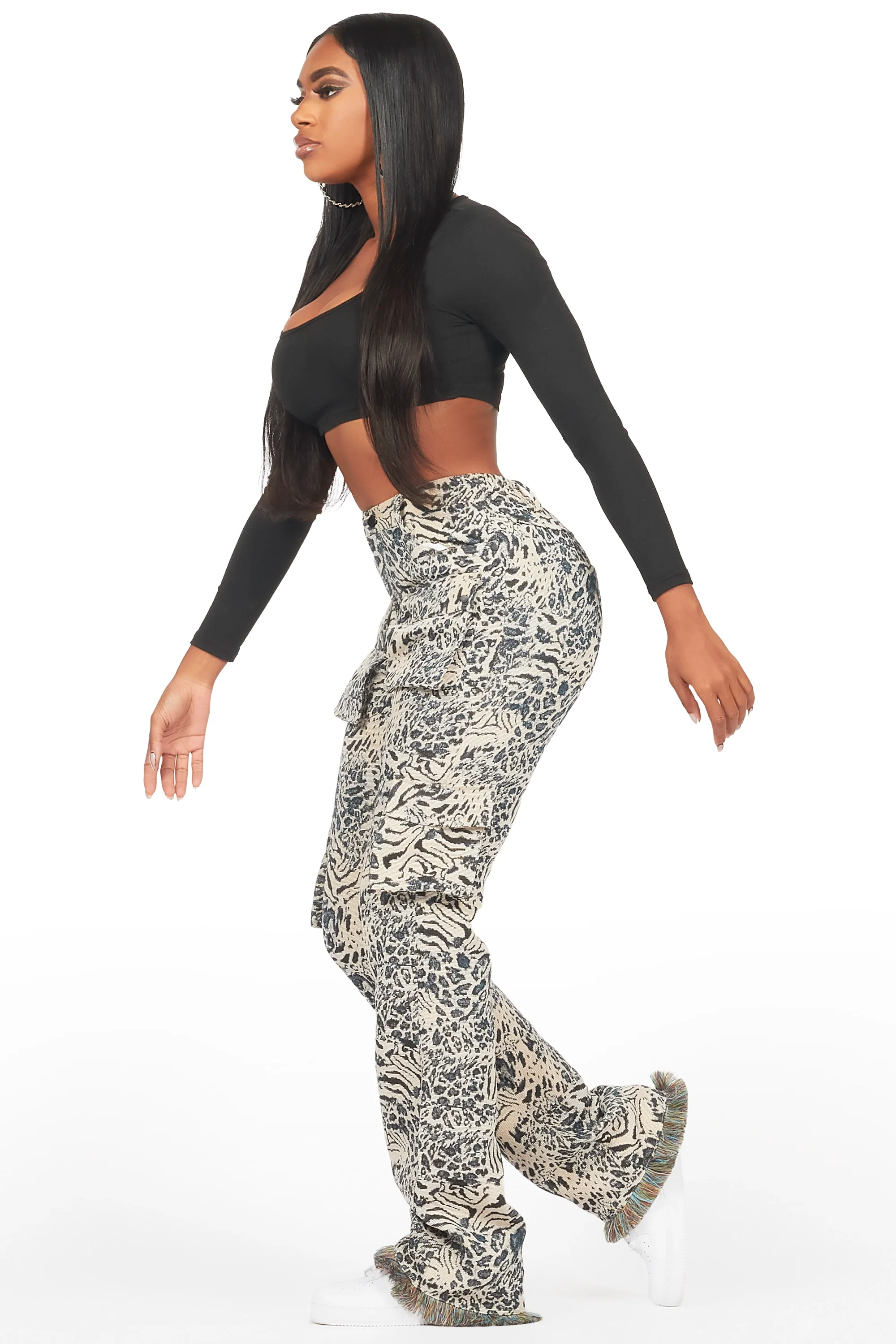 14158-tonya-black-white-tapestry-stacked-pant-3.webp Tonya Black/White Tapestry Stacked Pant
