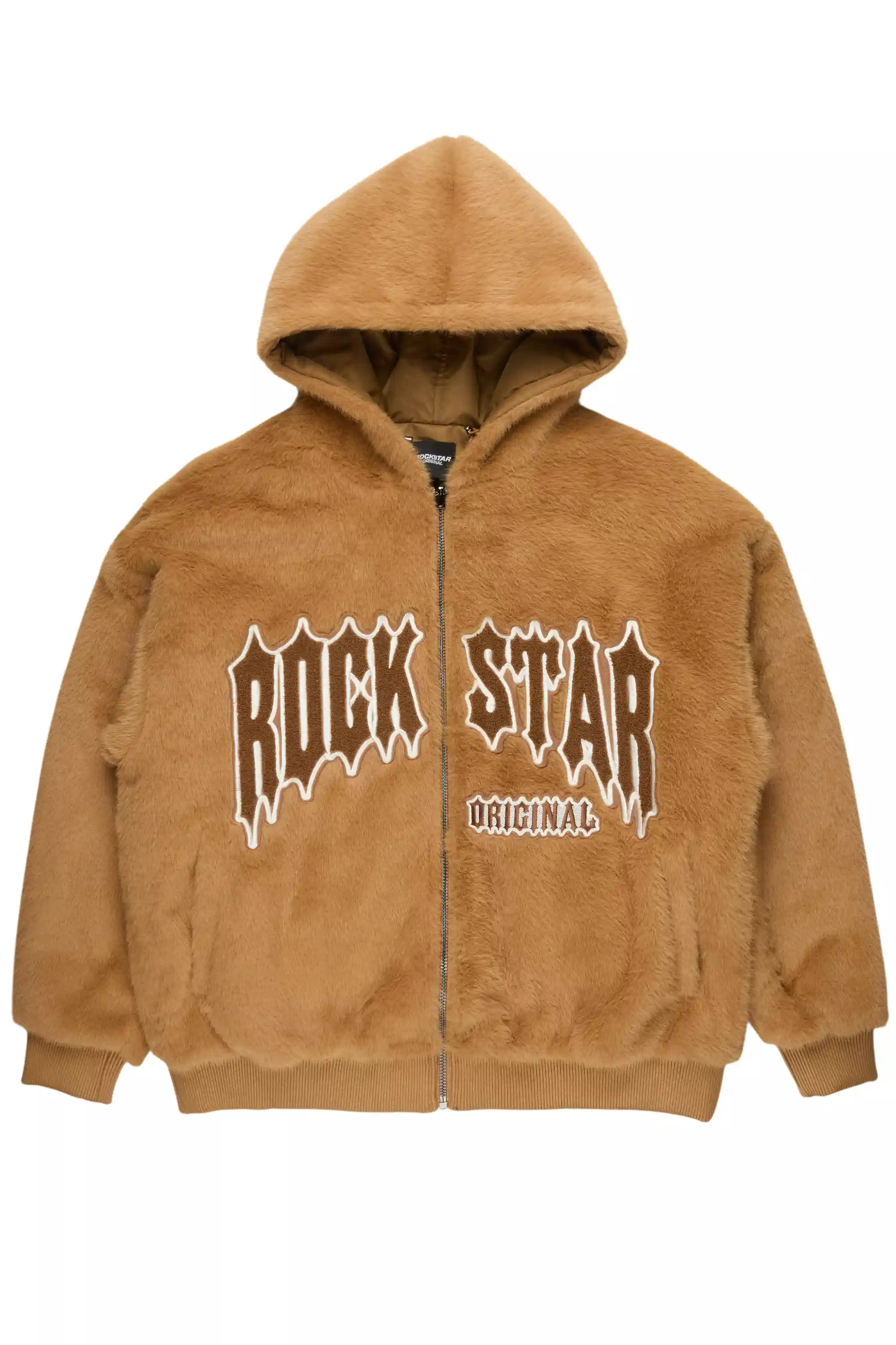 Iceevil Brown Fur Jacket
