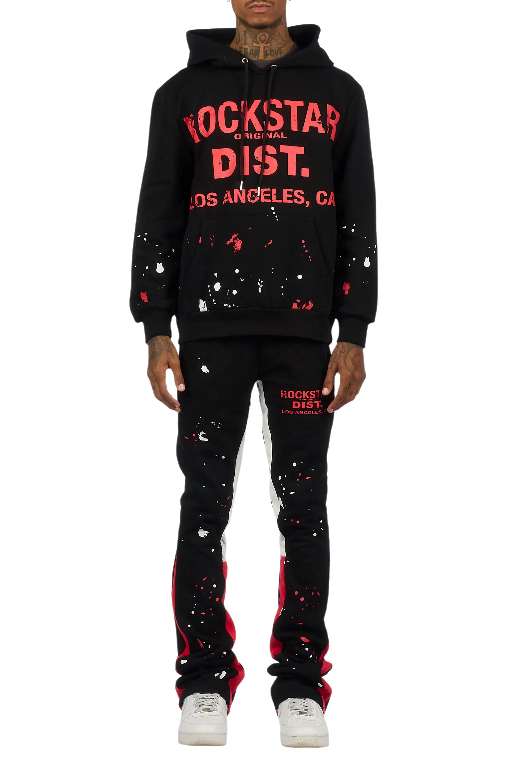 14756-scottie-black-red-paint-splatter-hoodie-stacked-flare-pant-set-8.jpg Scottie Black/Red Paint Splatter Hoodie/Stacked Flare Pant Set