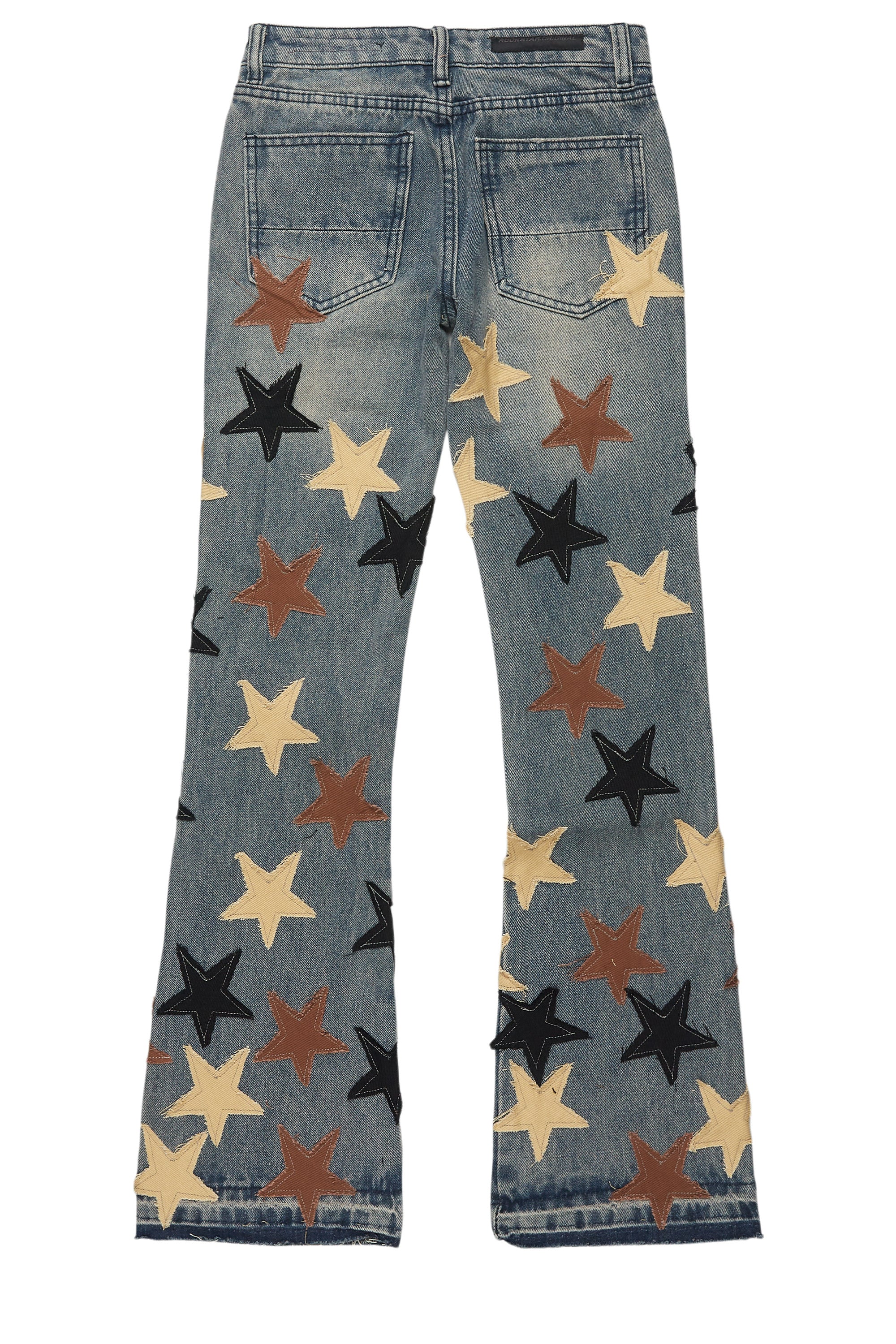 1483-boys-starlane-tint-stacked-flare-jean-8.jpg Boys StarLane Tint Stacked Flare Jean