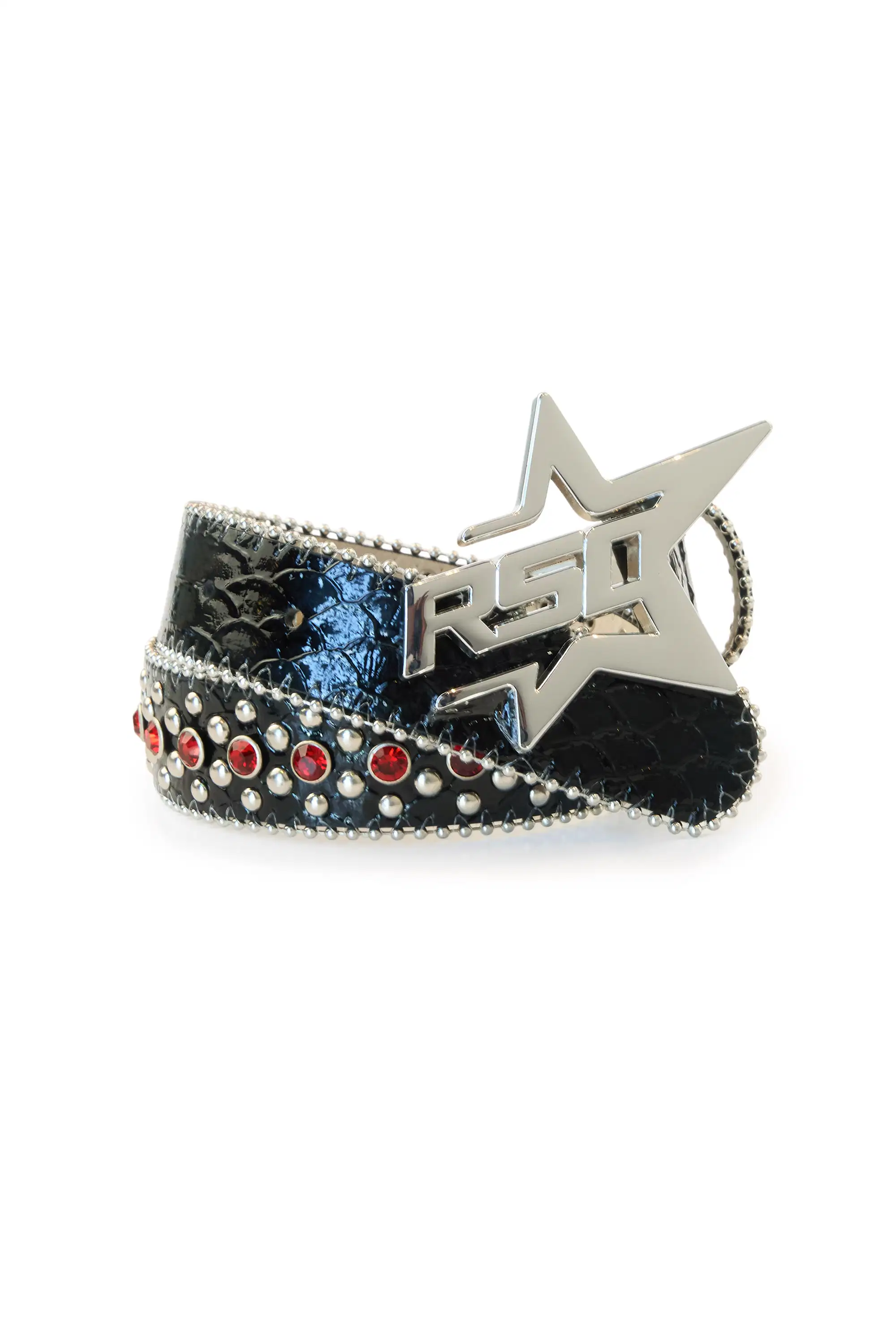 Boys Oakland Black/Red Rockstar Logo Belt